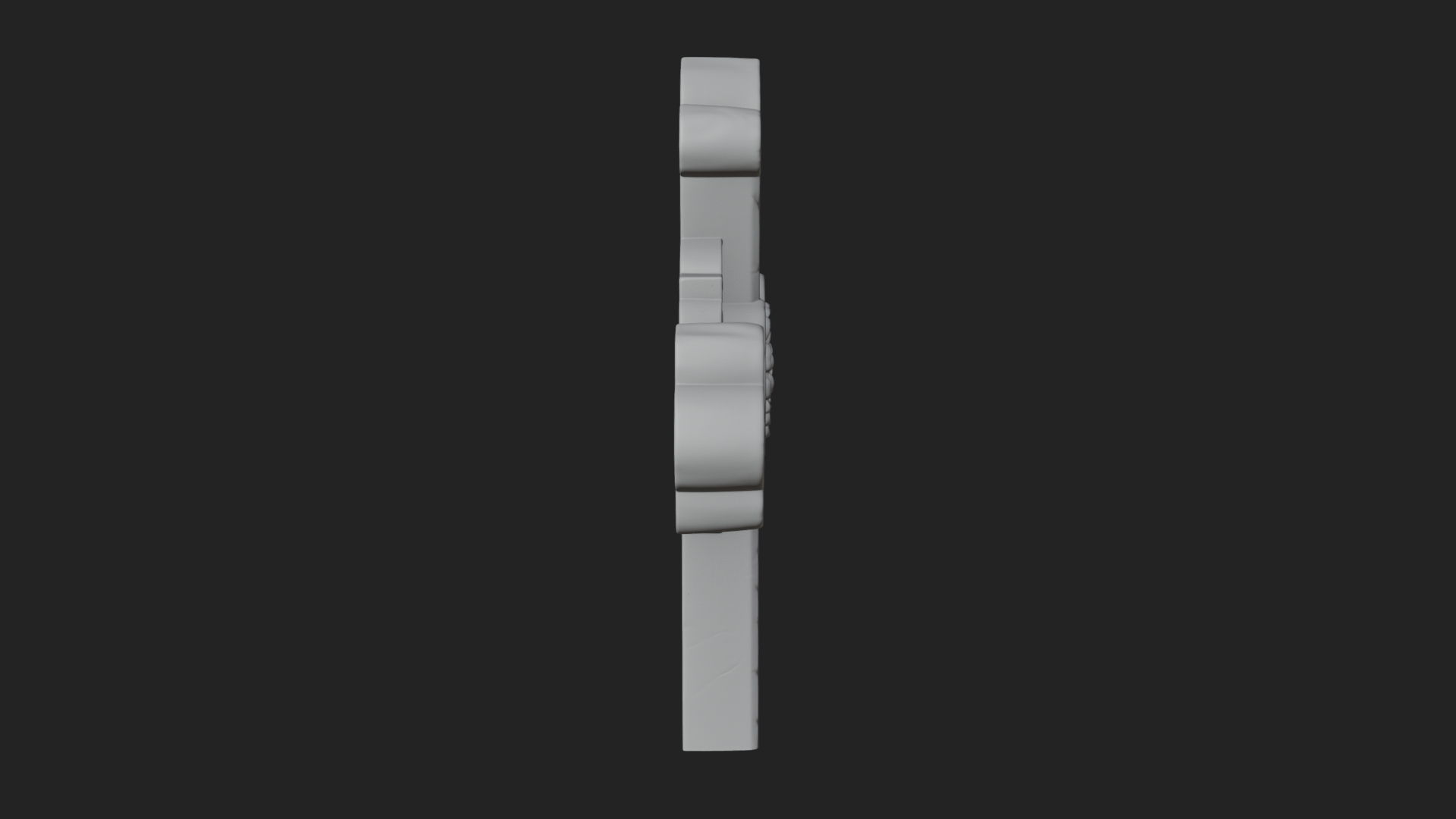 Carved Relief Wall Cross Design 234 3D Print Model 3D Model