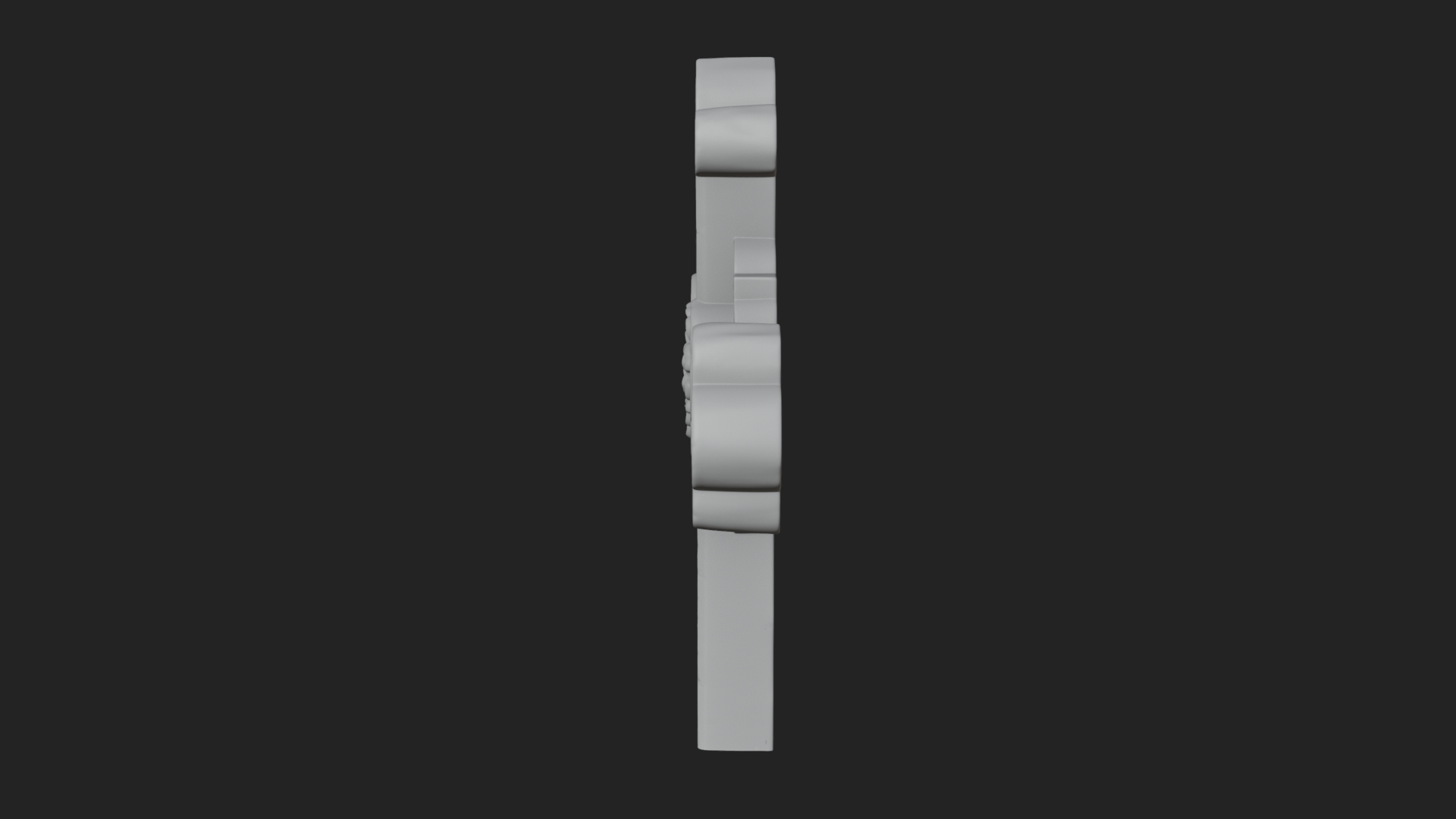 Carved Relief Wall Cross Design 234 3D Print Model 3D Model