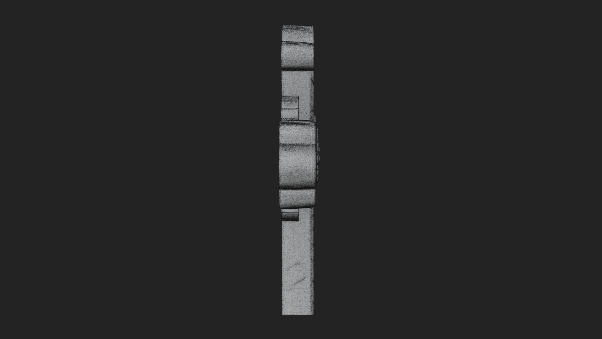 Carved Relief Wall Cross Design 234 3D Print Model 3D Model
