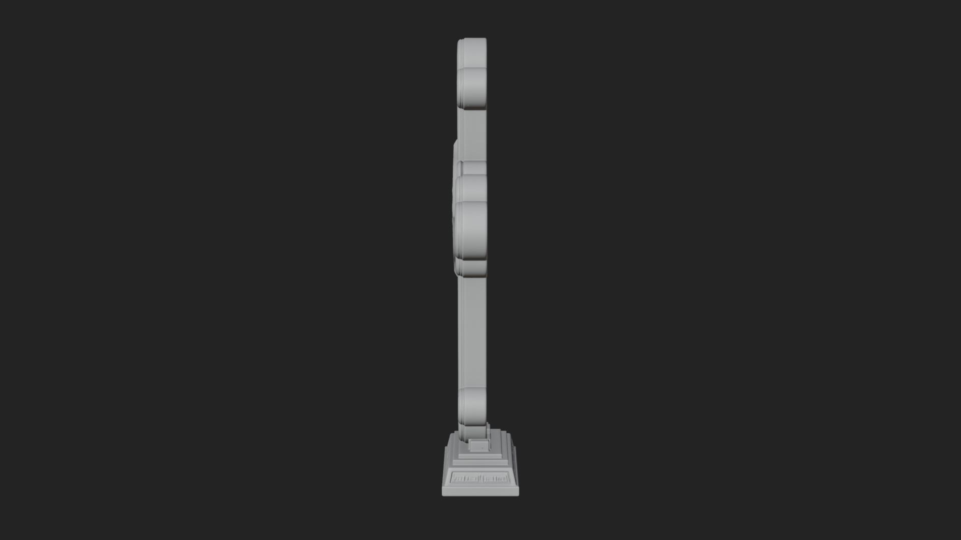 Carved Relief Wall Cross Design 240 3D Print Model 3D Model