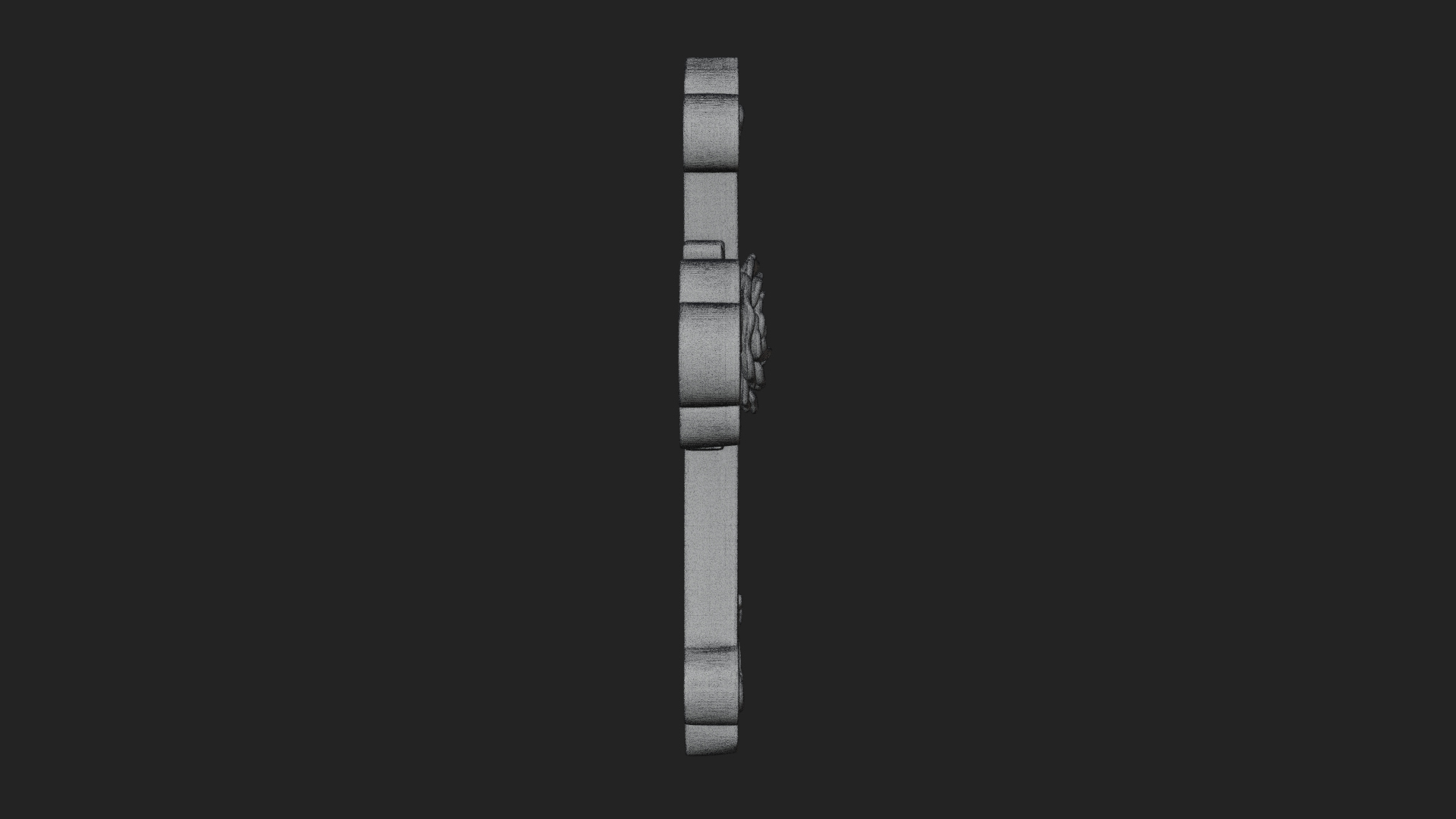 Carved Relief Wall Cross Design 241 3D Print Model 3D Model
