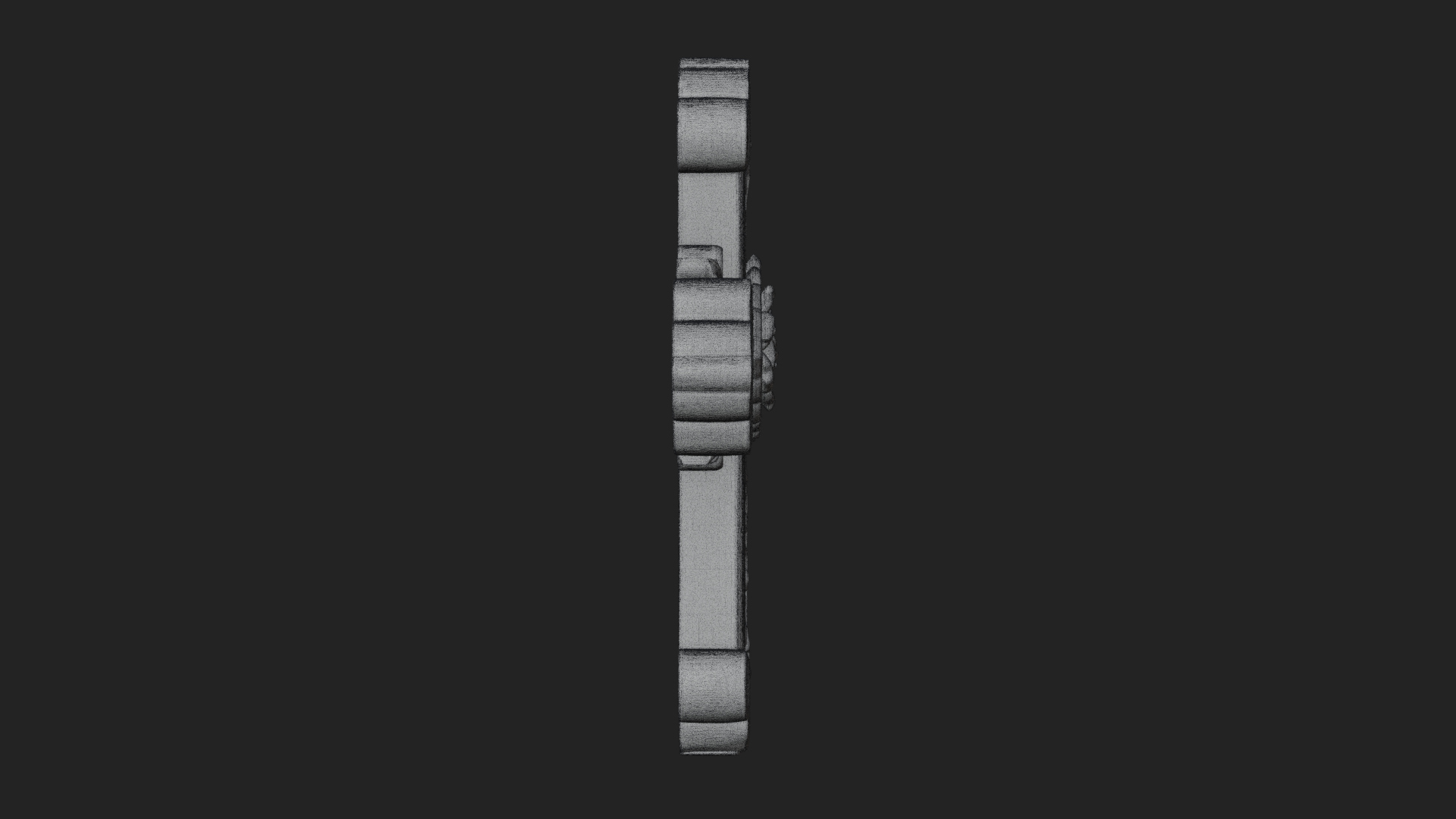 Carved Relief Wall Cross Design 243 3D Print Model 3D Model