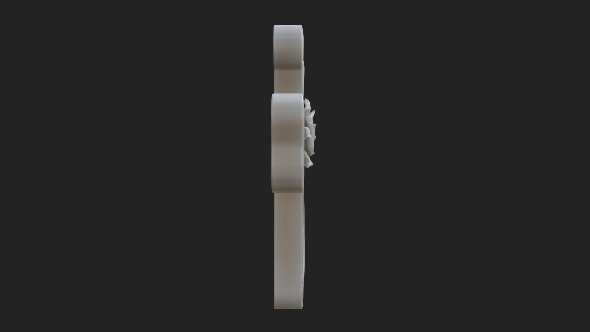 Carved Relief Wall Cross Design 249 3D Print Model 3D Model