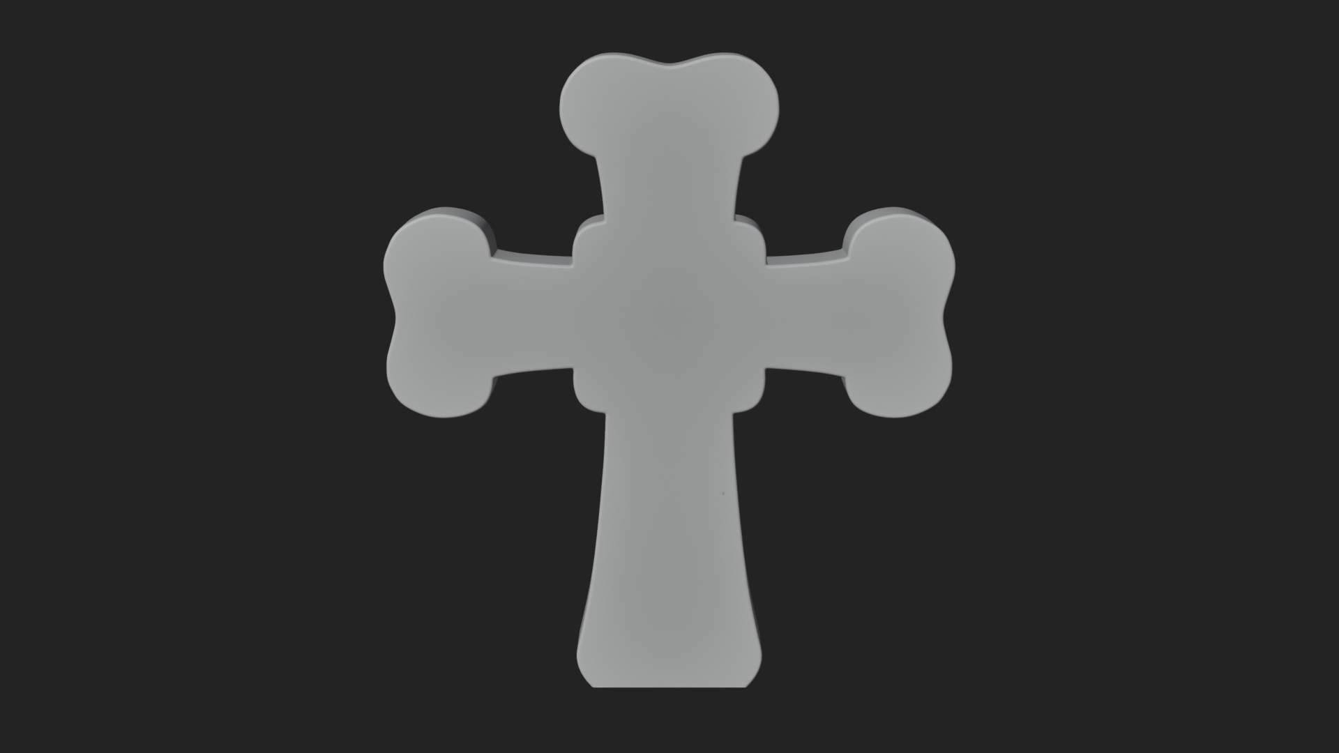 Carved Relief Wall Cross Design 249 3D Print Model 3D Model