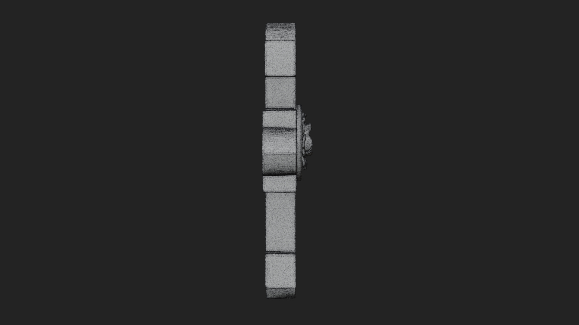 Carved Relief Wall Cross Design 25 3D Print Model 3D Model