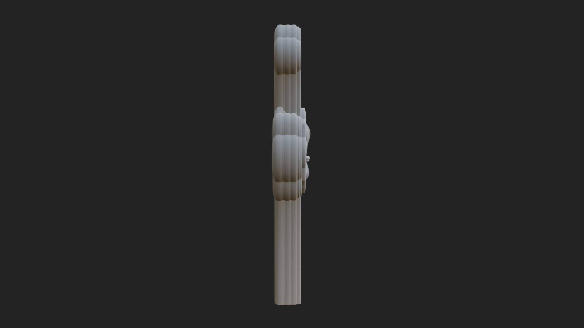 Carved Relief Wall Cross Design 250 3D Print Model 3D Model