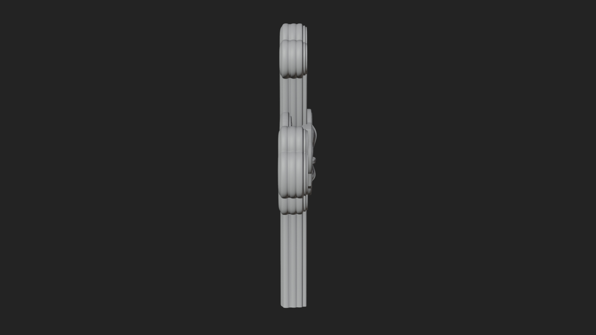 Carved Relief Wall Cross Design 250 3D Print Model 3D Model