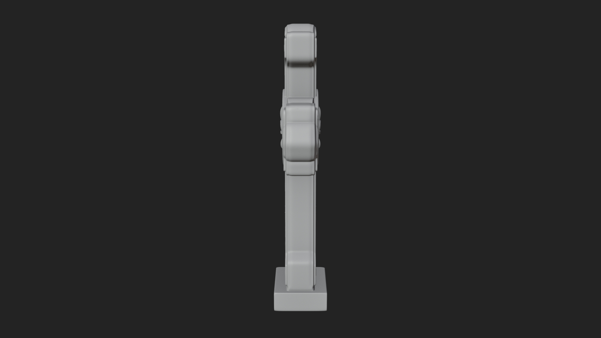 Carved Relief Wall Cross Design 252 3D Print Model 3D Model