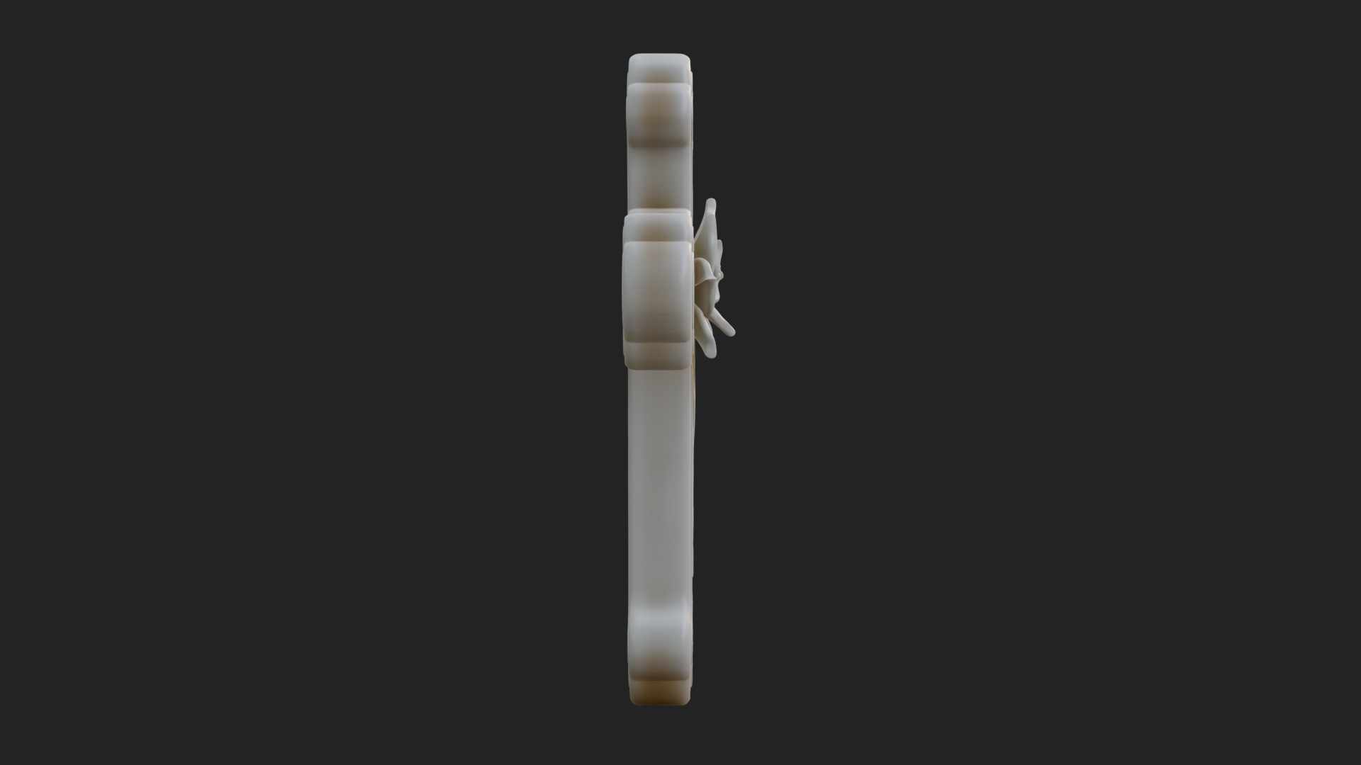 Carved Relief Wall Cross Design 255 3D Print Model 3D Model