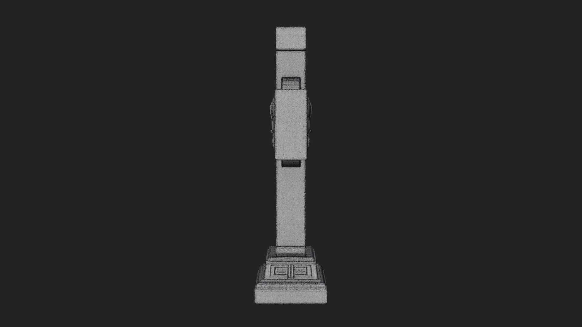 Carved Relief Wall Cross Design 256 3D Print Model 3D Model