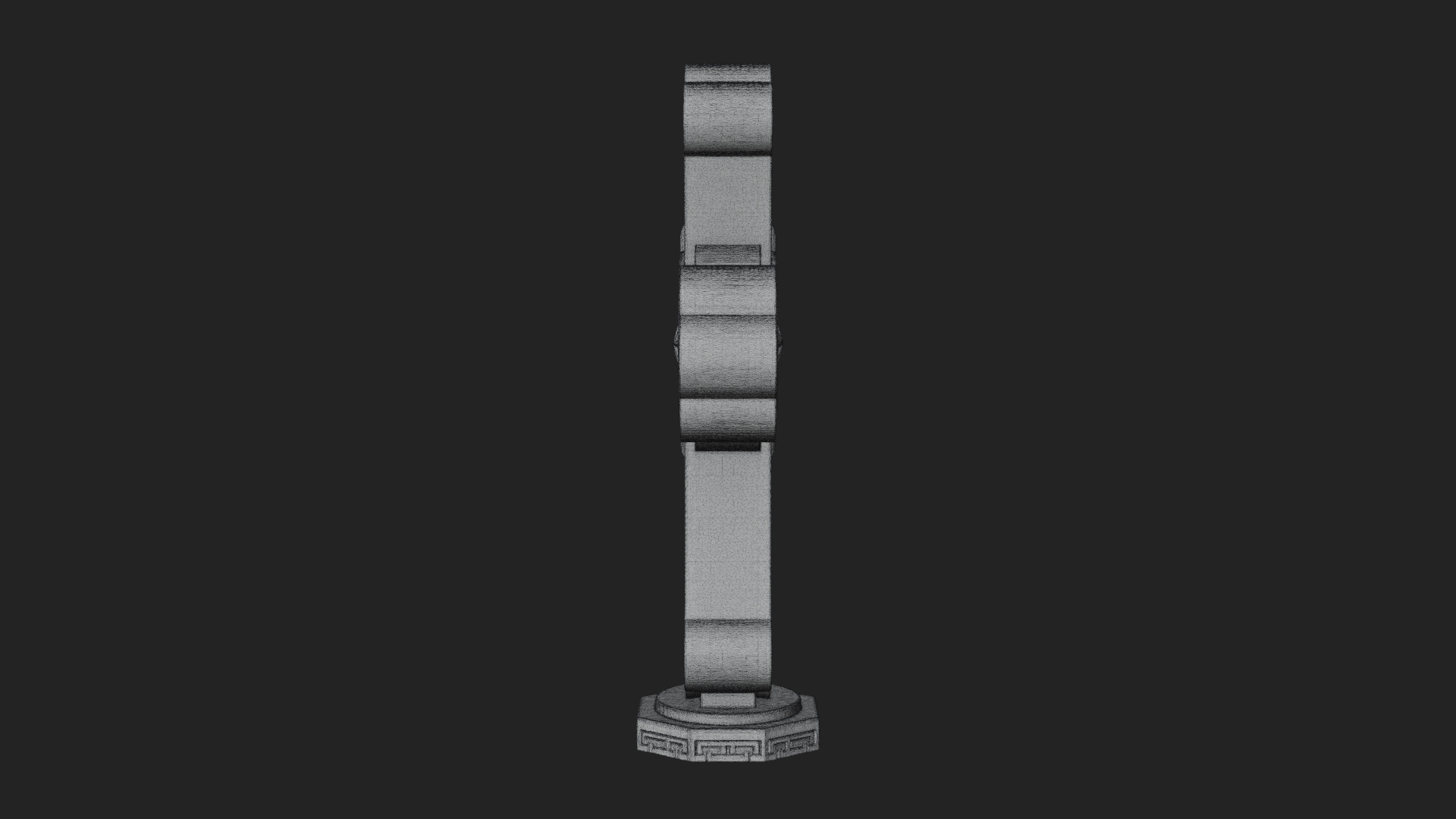 Carved Relief Wall Cross Design 264 3D Print Model 3D Model