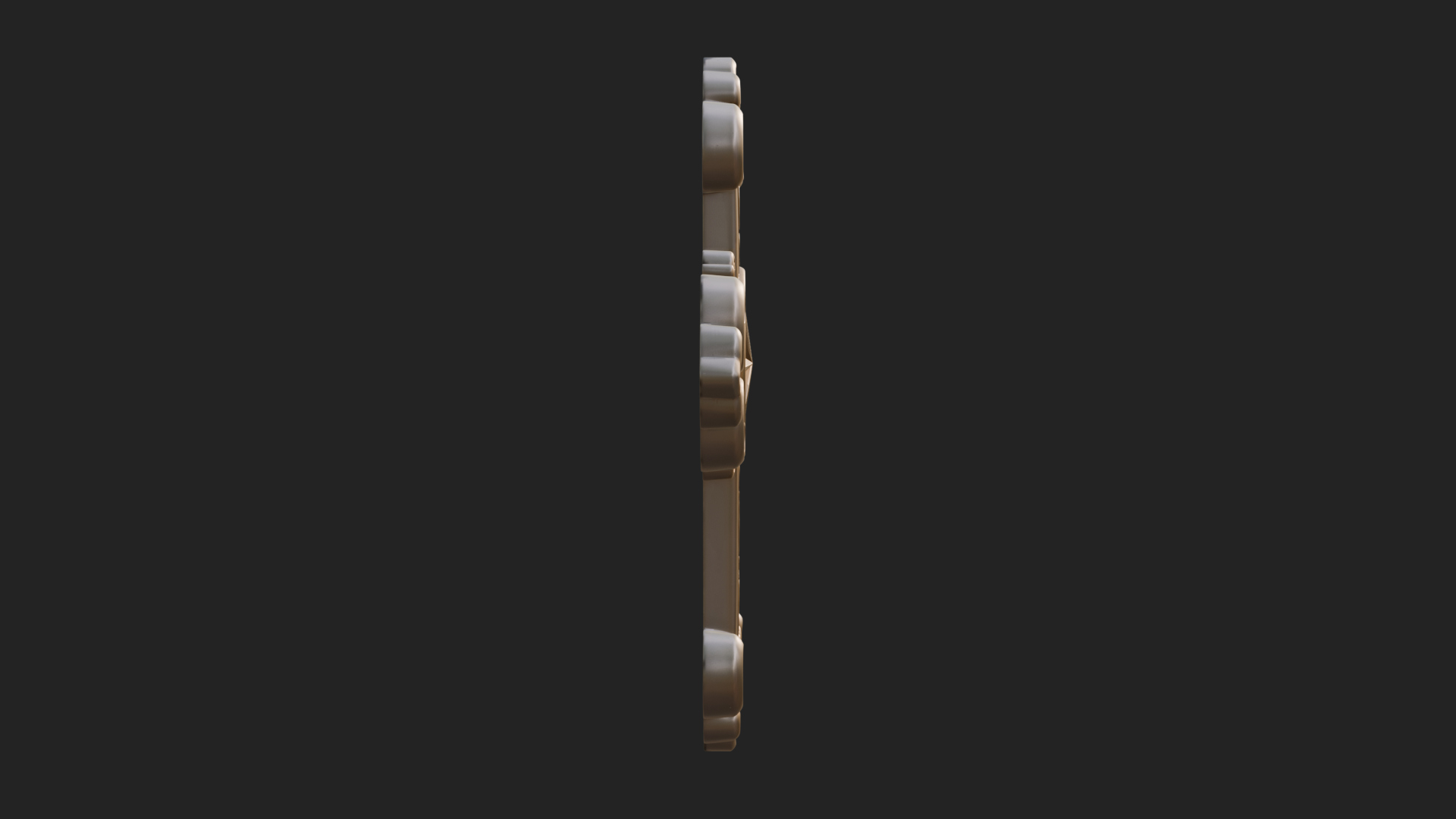 Carved Relief Wall Cross Design 265 3D Print Model 3D Model
