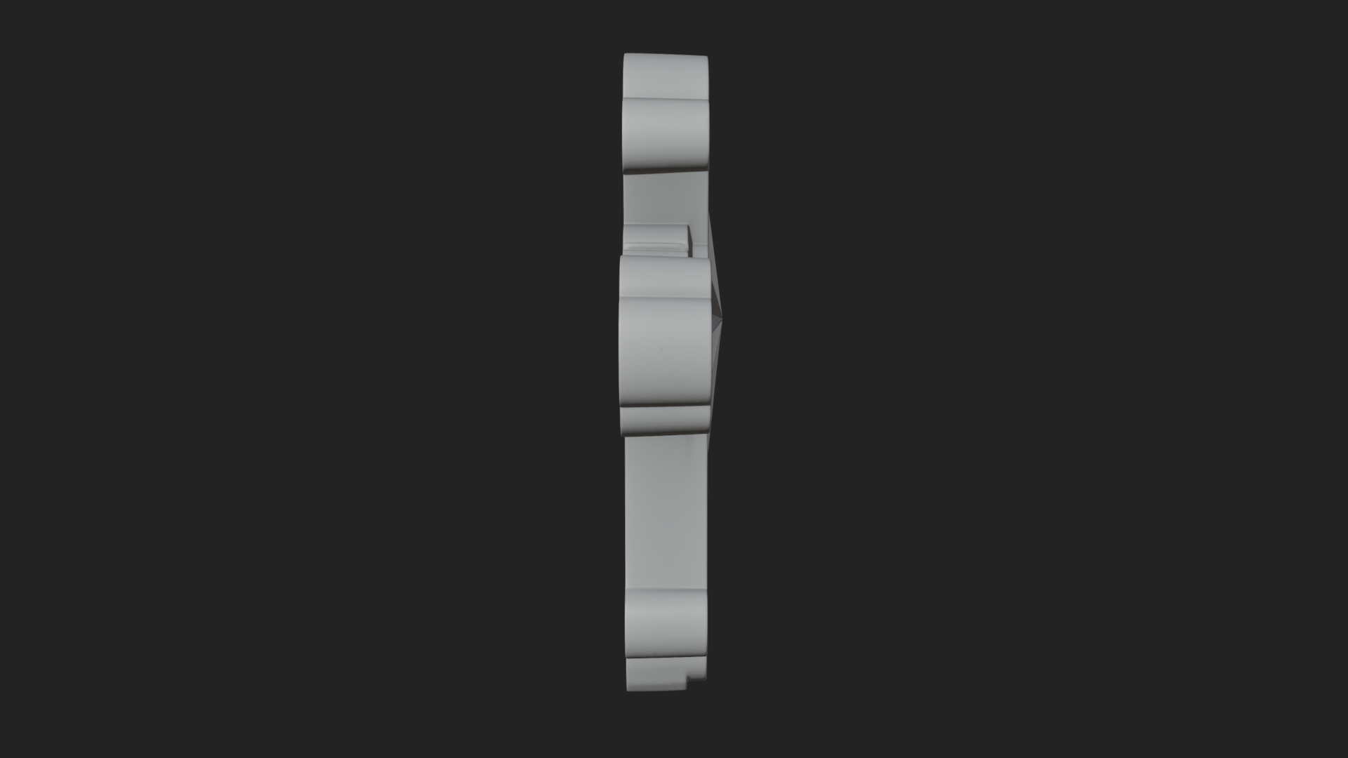Carved Relief Wall Cross Design 269 3D Print Model 3D Model