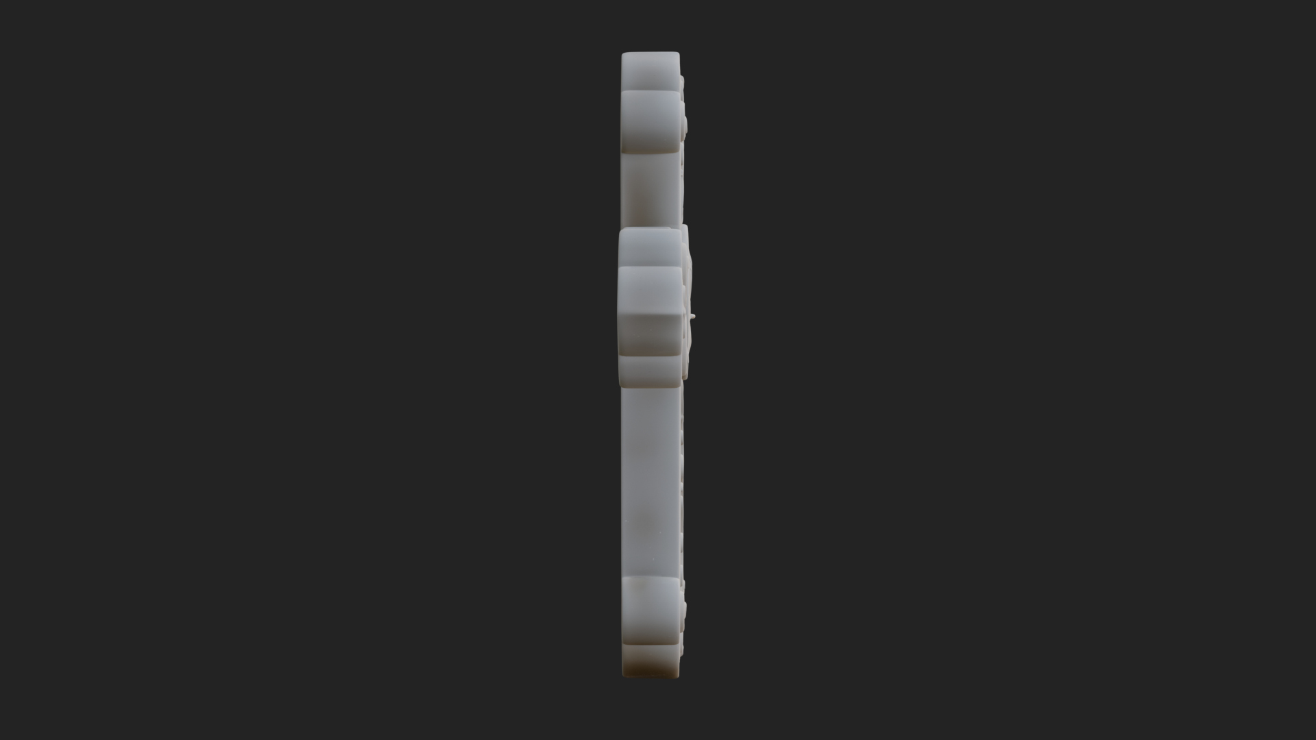 Carved Relief Wall Cross Design 273 3D Print Model 3D Model