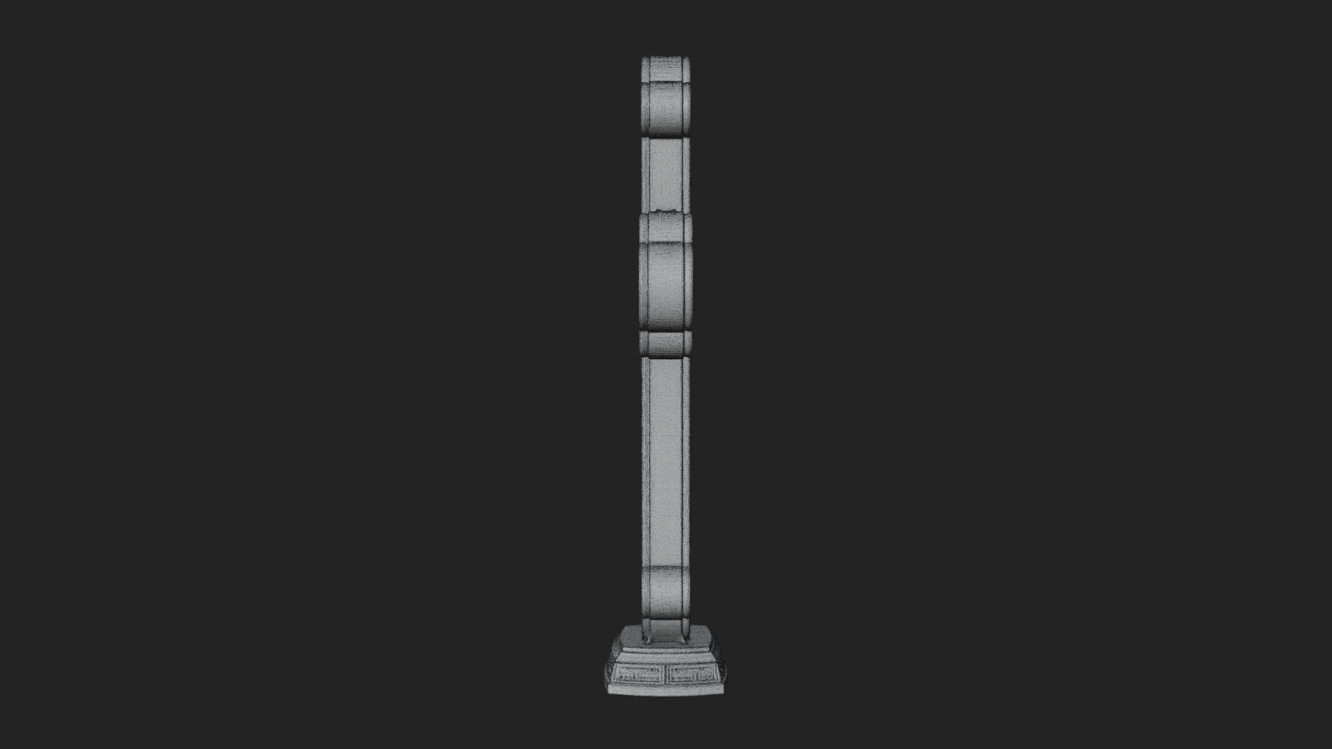 Carved Relief Wall Cross Design 278 3D Print Model 3D Model