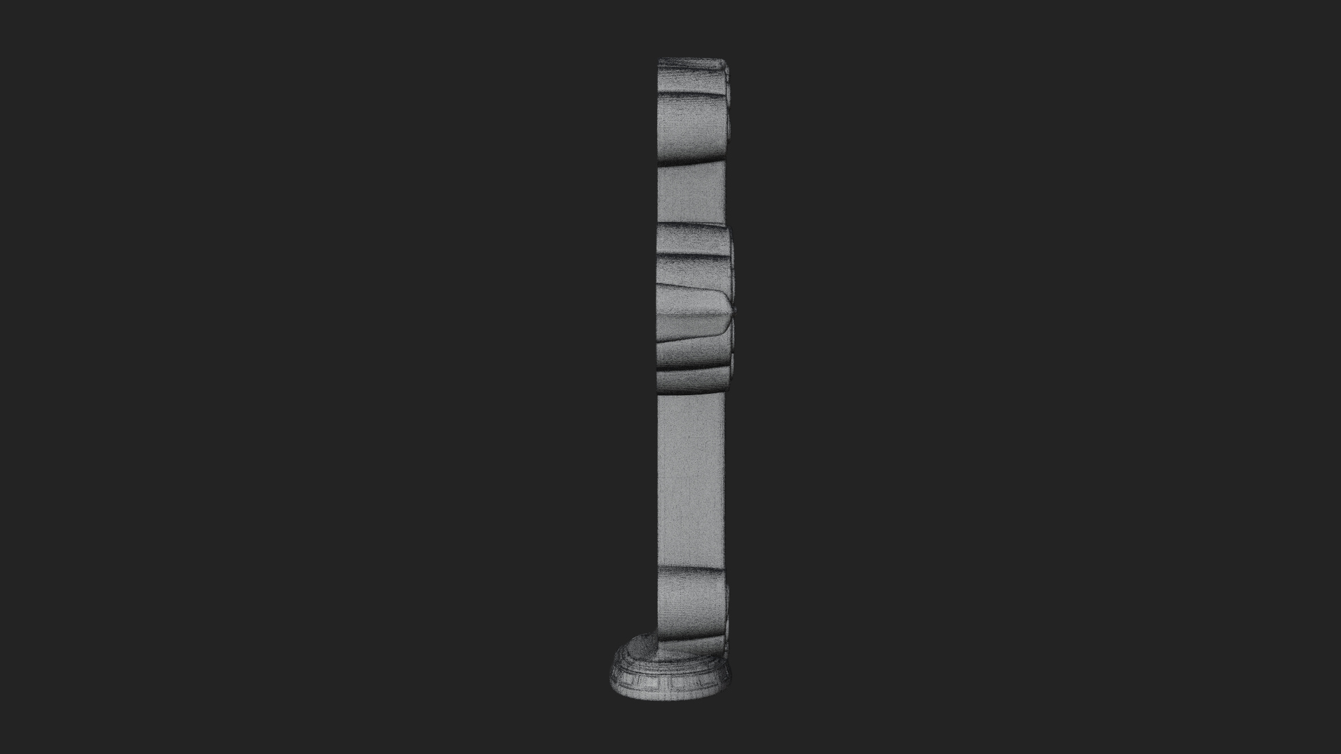 Carved Relief Wall Cross Design 282 3D Print Model 3D Model