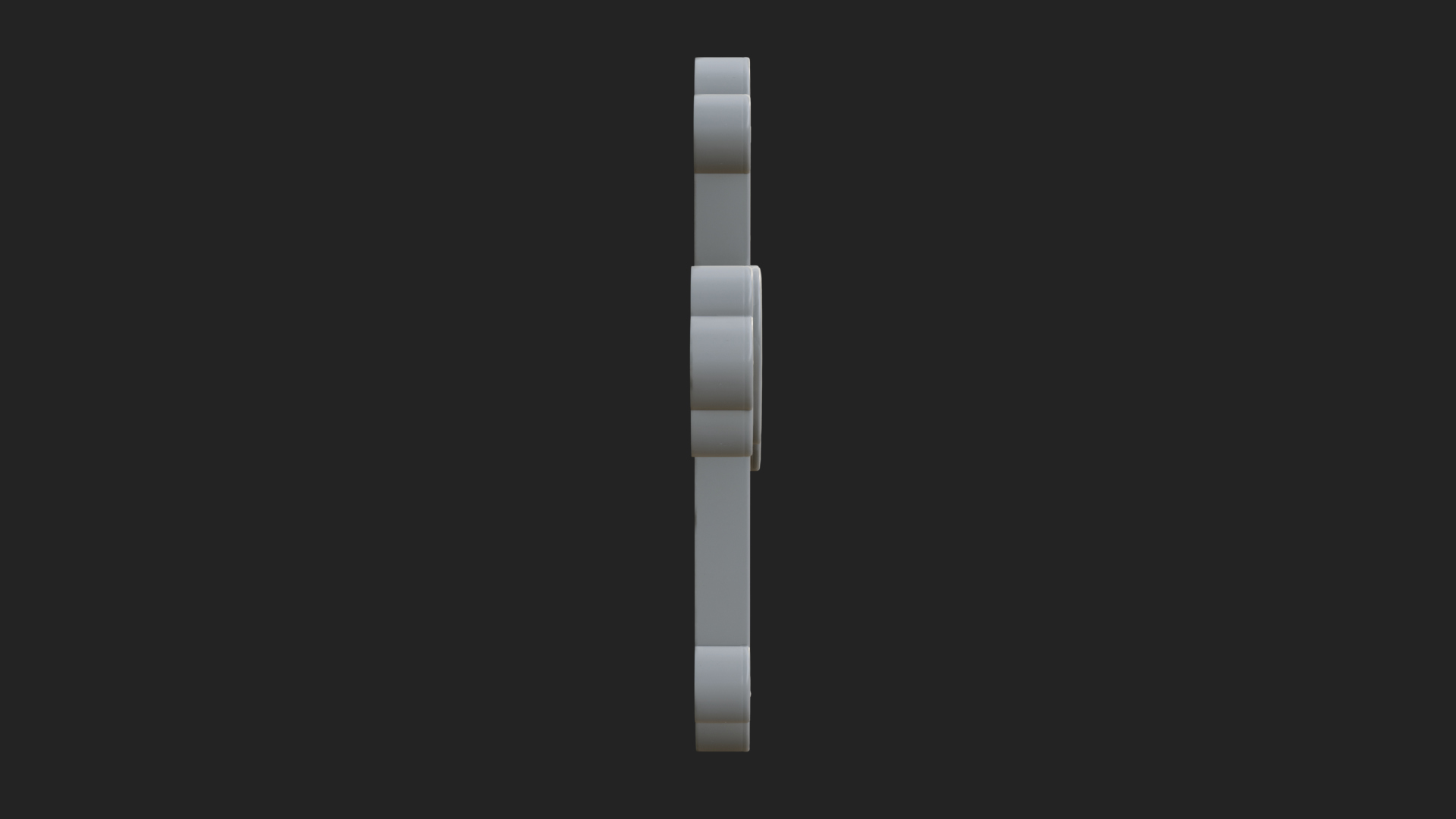 Carved Relief Wall Cross Design 283 3D Print Model 3D Model
