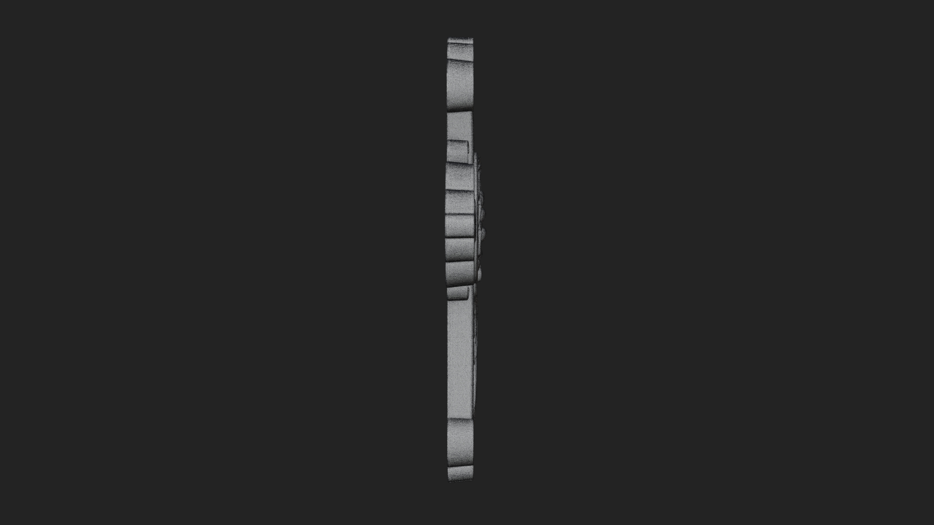 Carved Relief Wall Cross Design 288 3D Print Model 3D Model