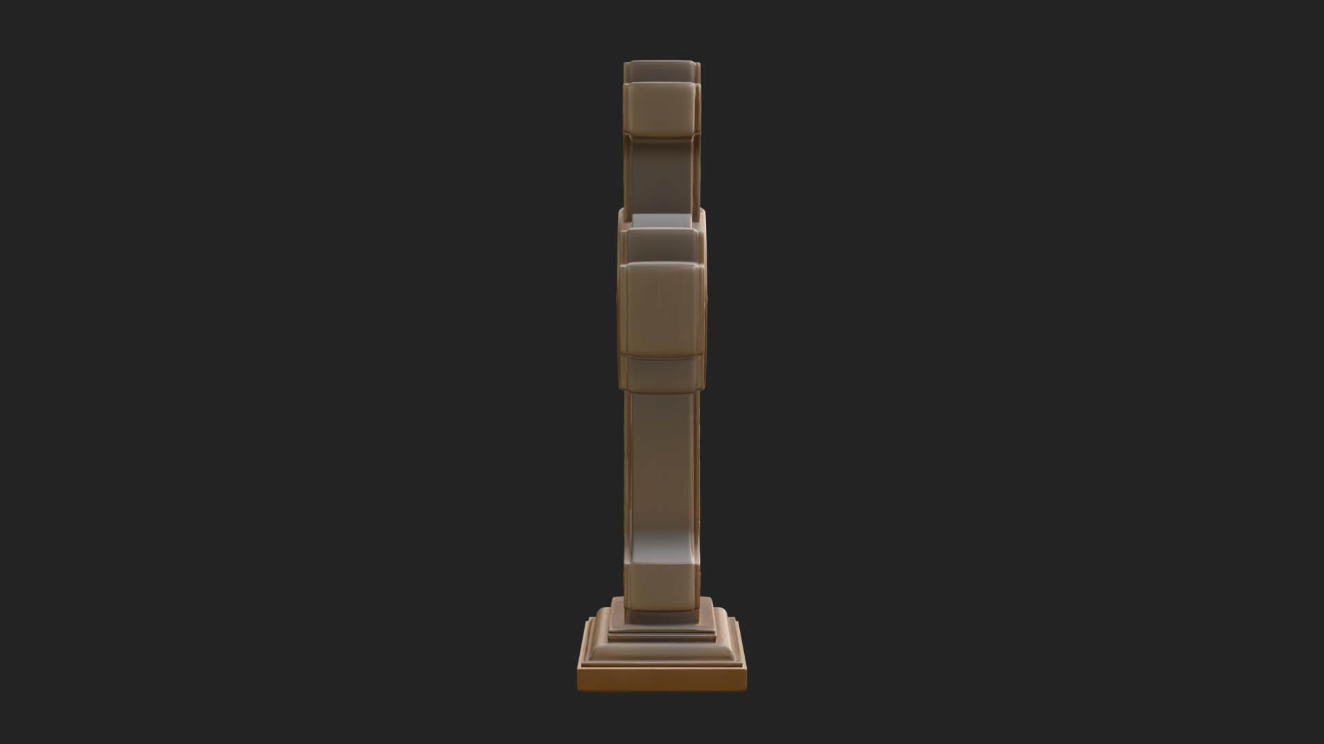 Carved Relief Wall Cross Design 289 3D Print Model 3D Model