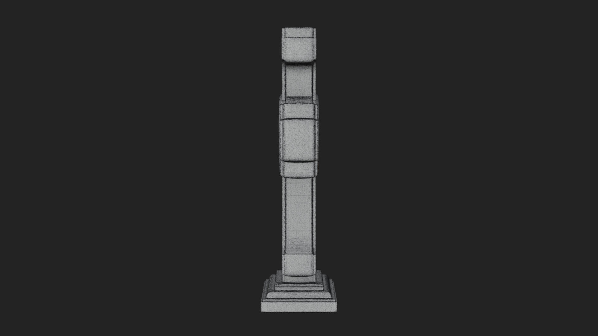 Carved Relief Wall Cross Design 289 3D Print Model 3D Model