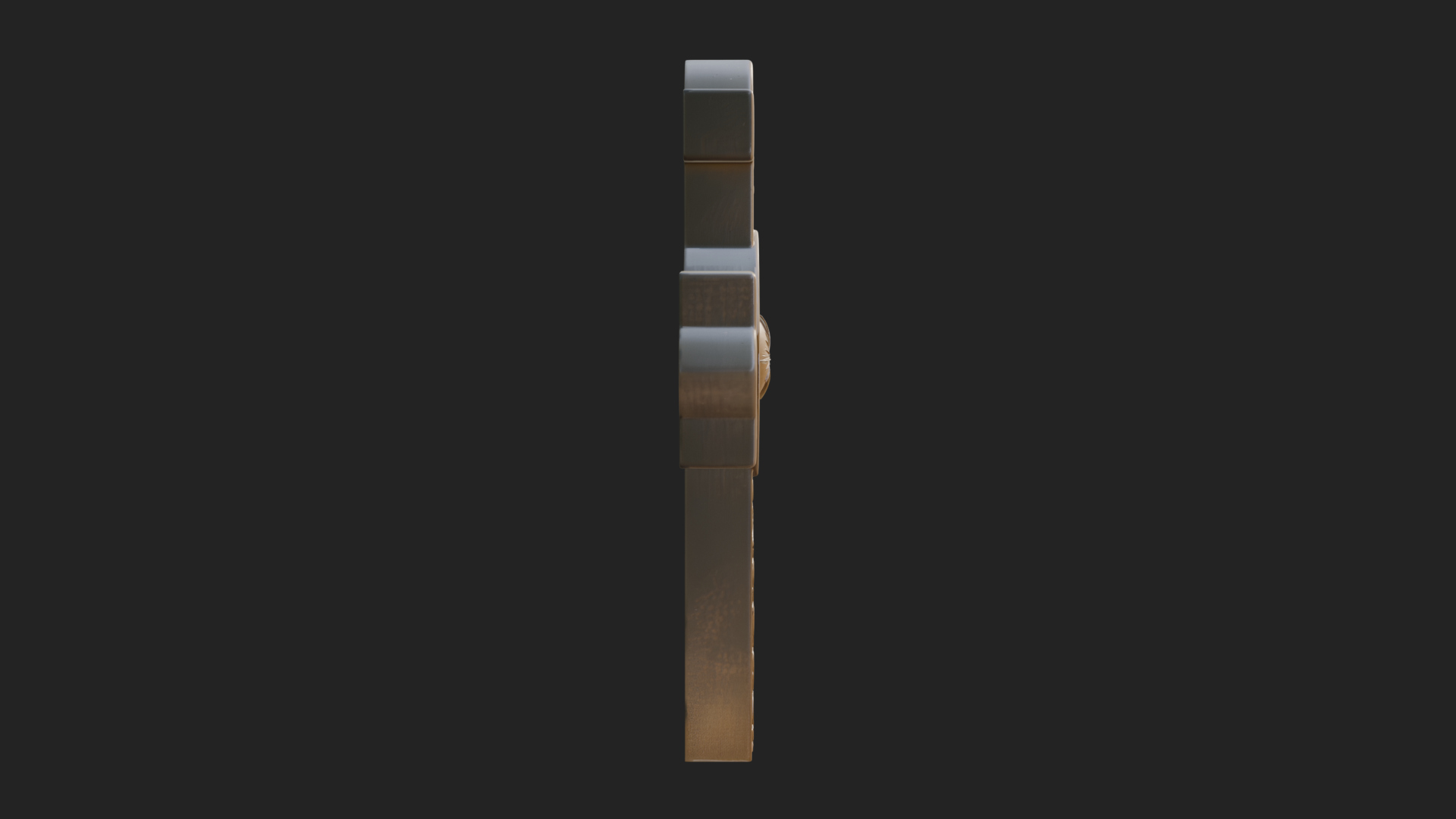 Carved Relief Wall Cross Design 294 3D Print Model 3D Model