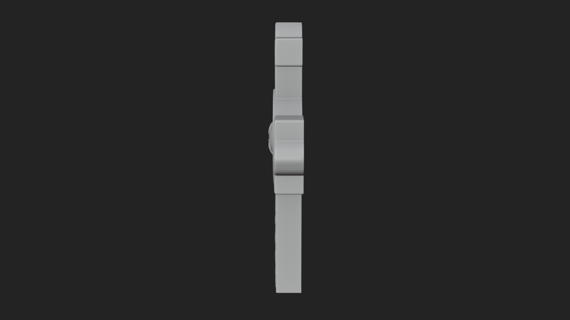 Carved Relief Wall Cross Design 294 3D Print Model 3D Model