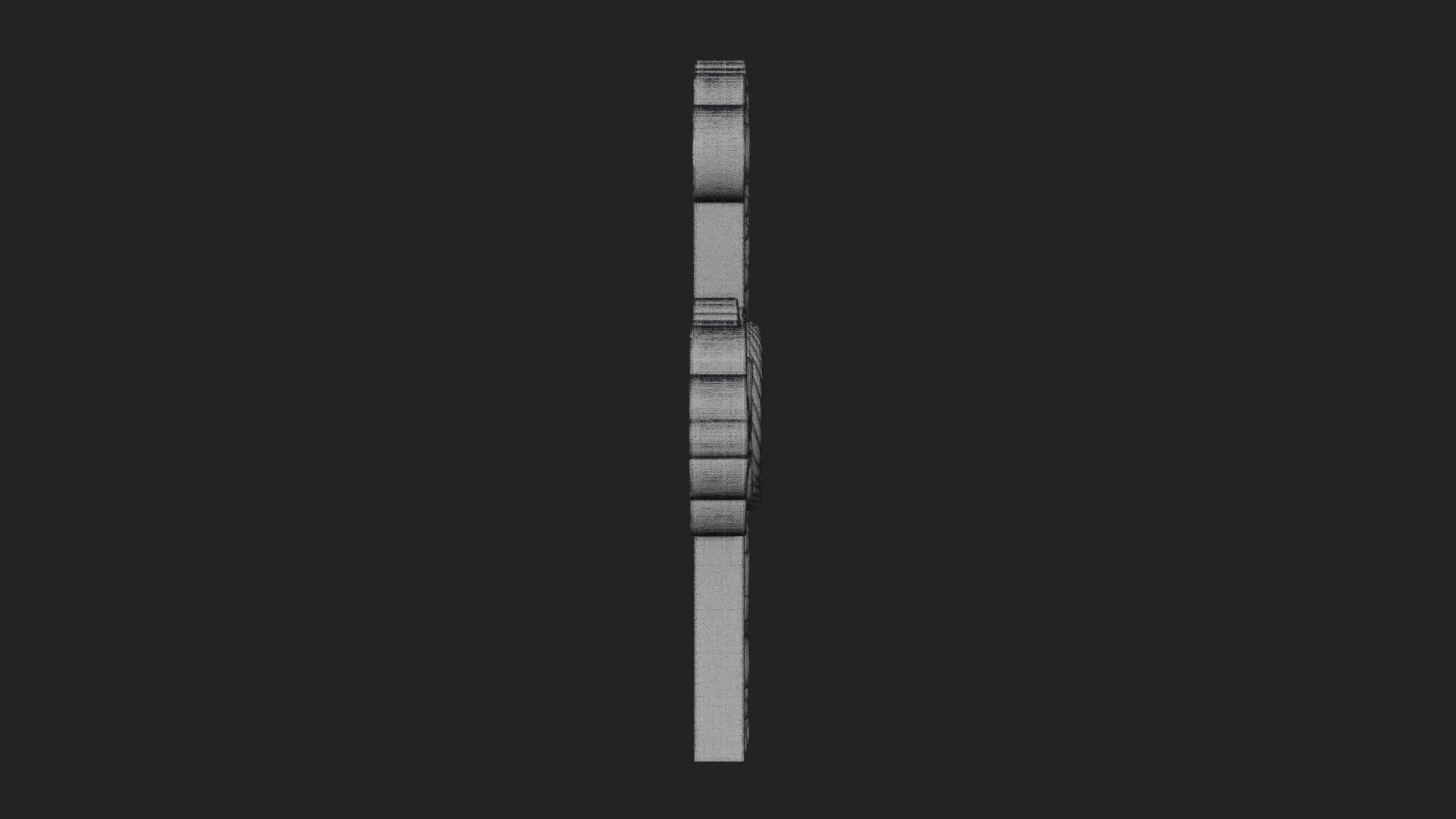 Carved Relief Wall Cross Design 295 3D Print Model 3D Model