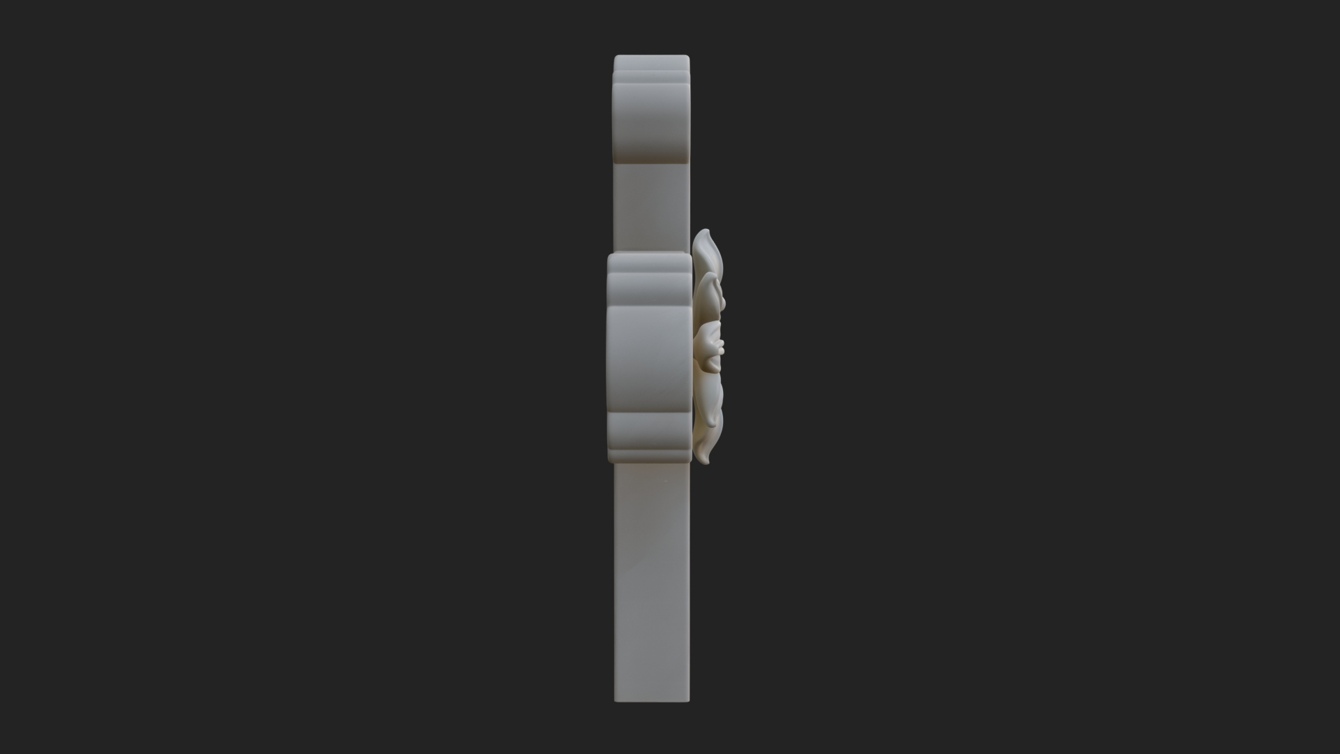Carved Relief Wall Cross Design 299 3D Print Model 3D Model