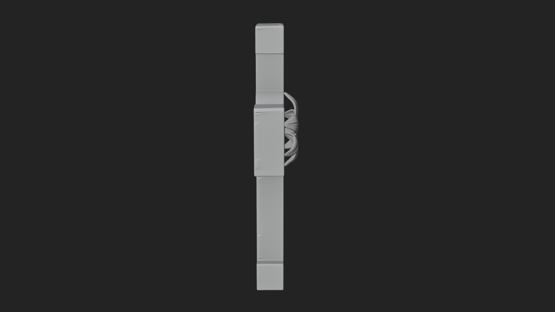 Carved Relief Wall Cross Design 302 3D Print Model 3D Model