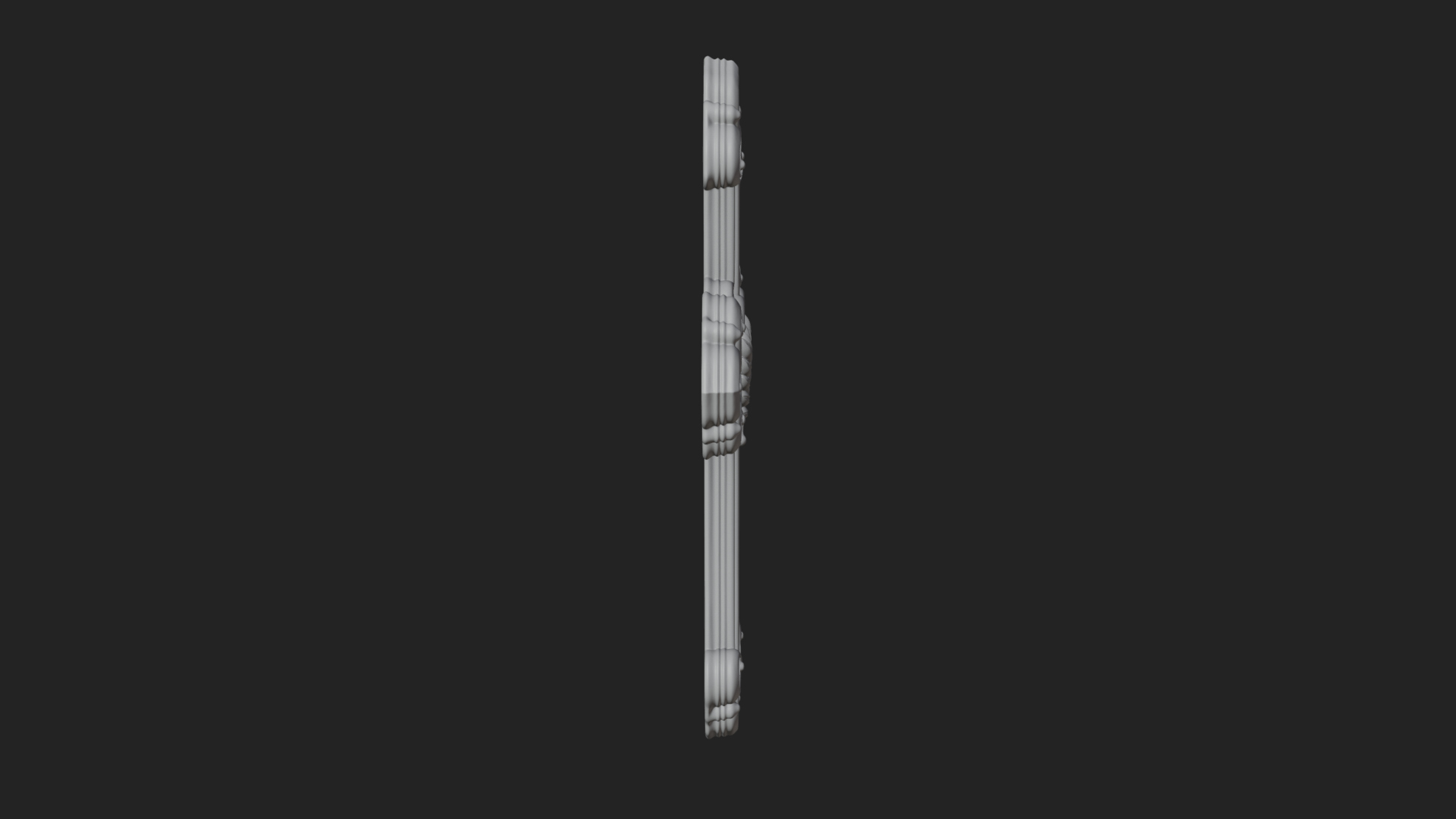 Carved Relief Wall Cross Design 303 3D Print Model 3D Model
