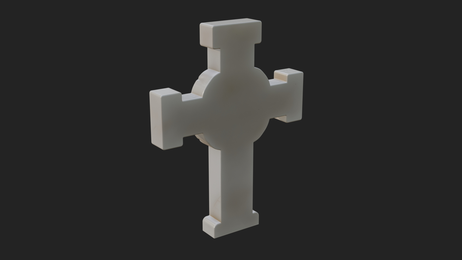 Carved Relief Wall Cross Design 304 3D Print Model 3D Model