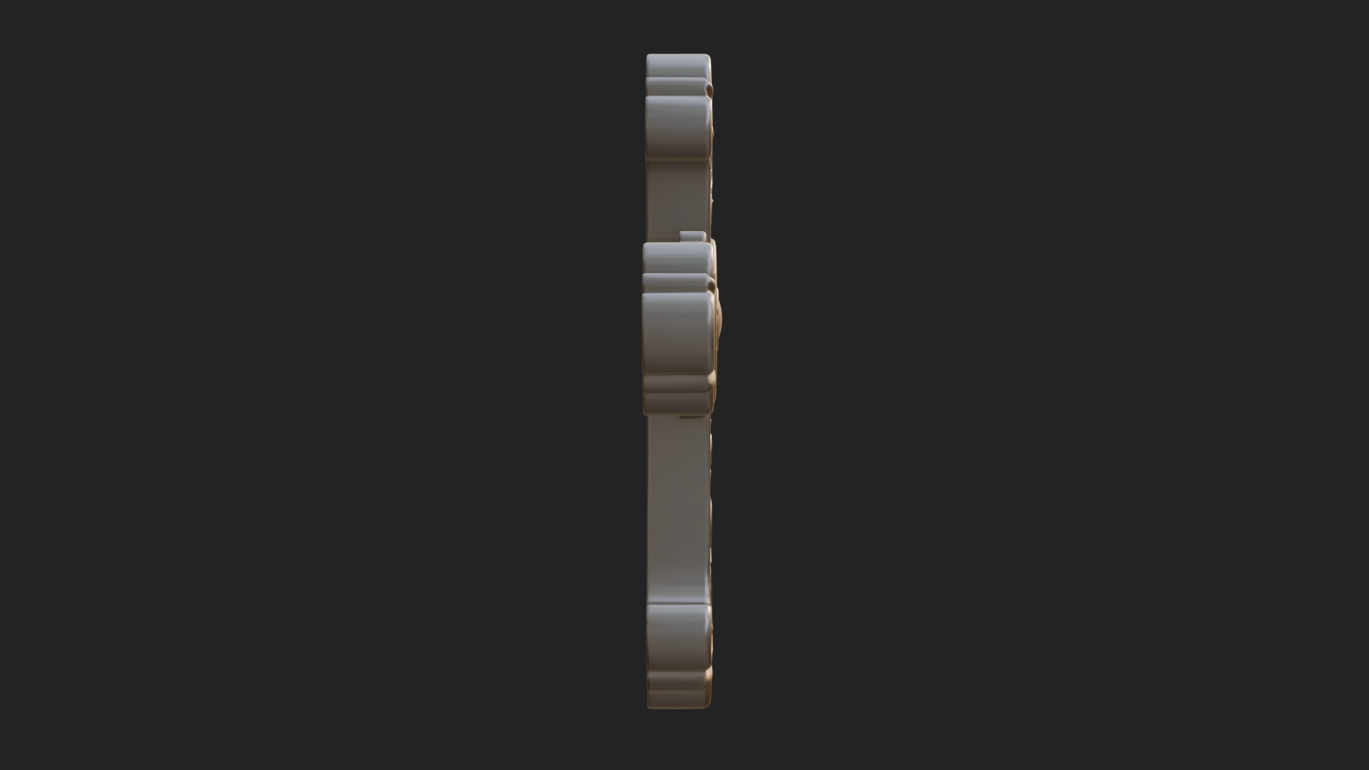 Carved Relief Wall Cross Design 312 3D Print Model 3D Model