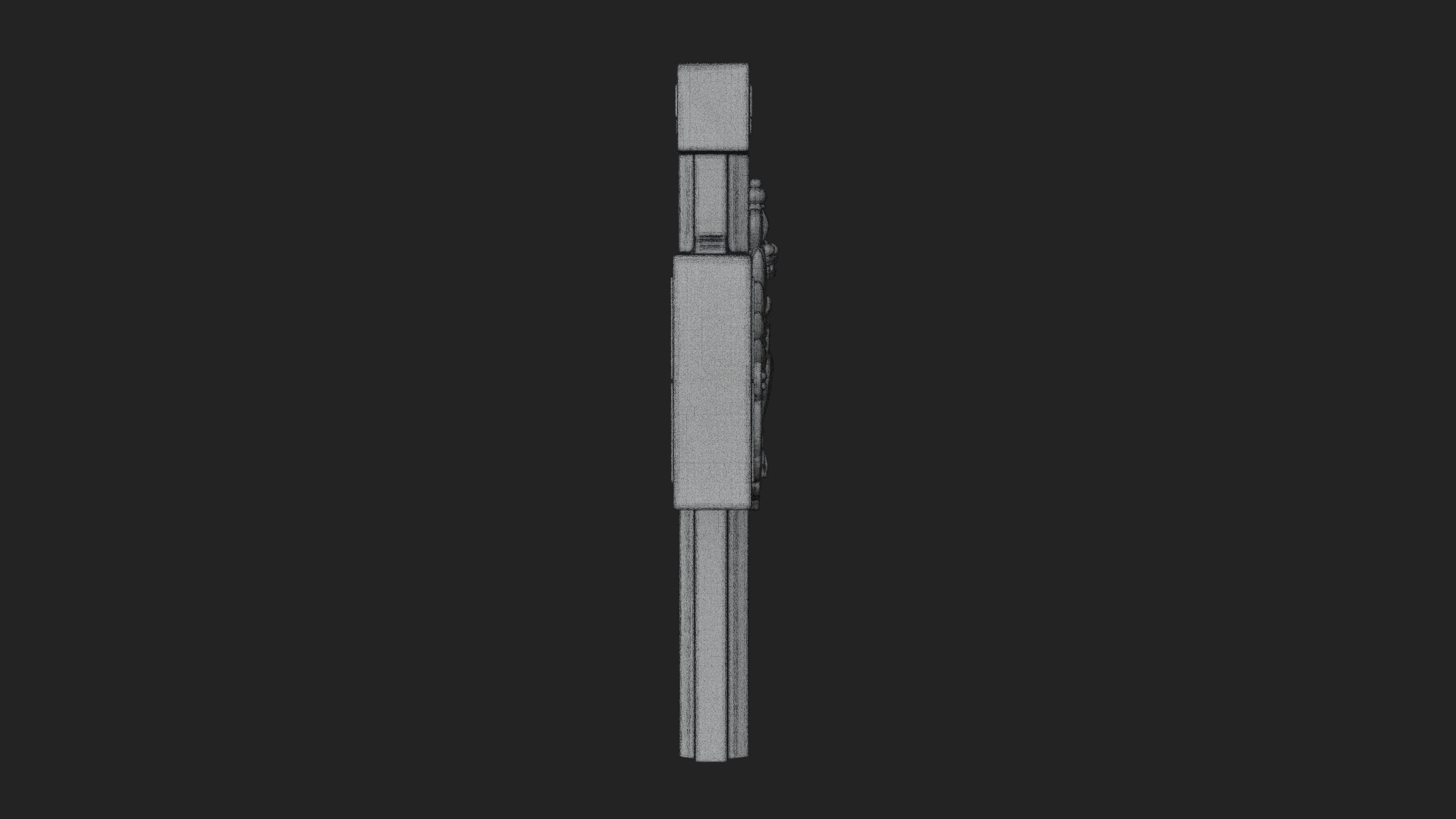 Carved Relief Wall Cross Design 313 3D Print Model 3D Model