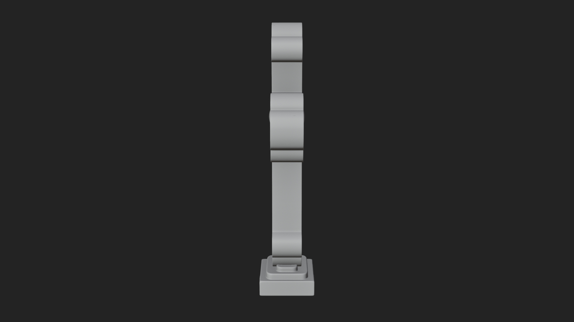 Carved Relief Wall Cross Design 314 3D Print Model 3D Model