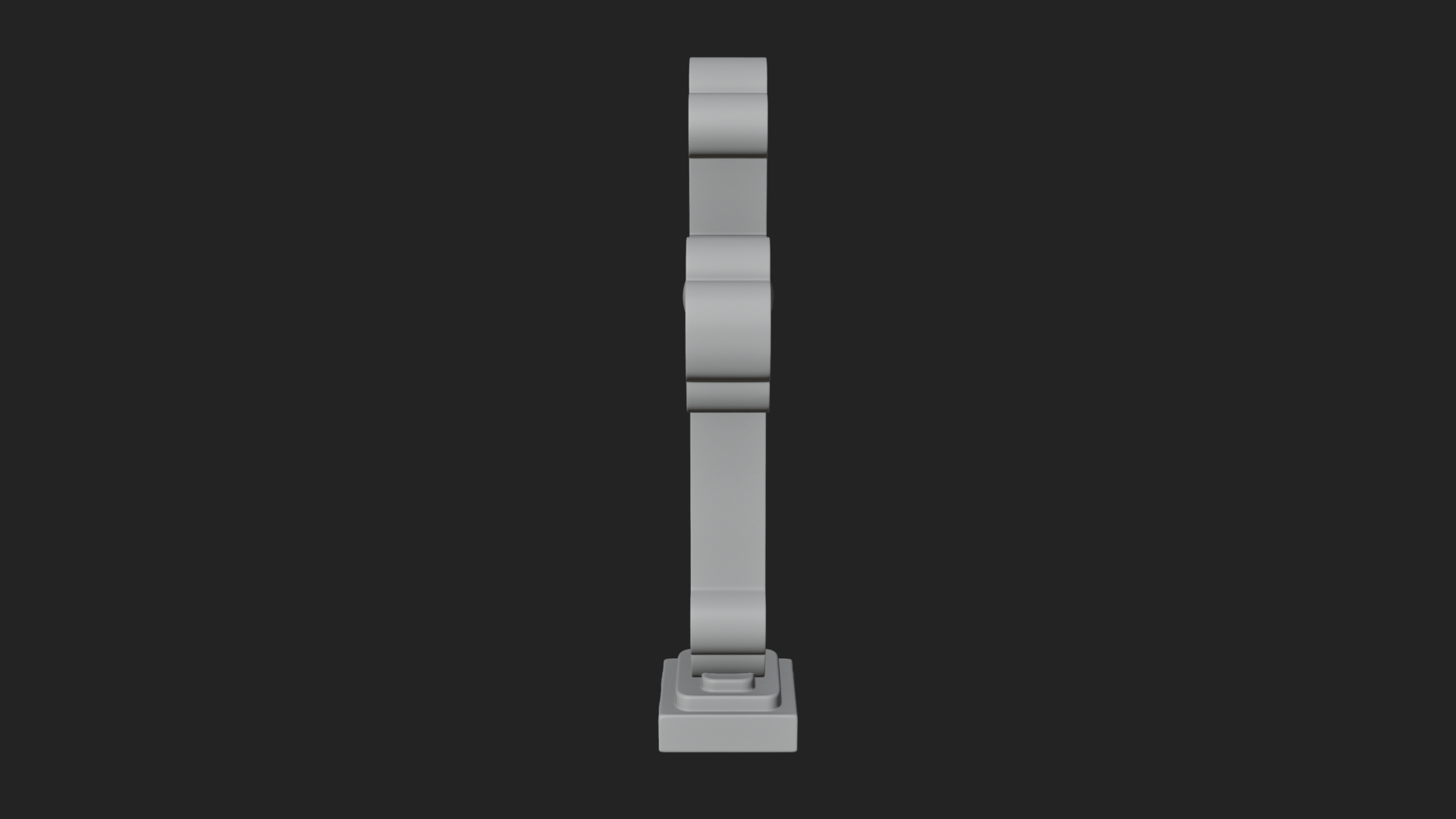 Carved Relief Wall Cross Design 314 3D Print Model 3D Model