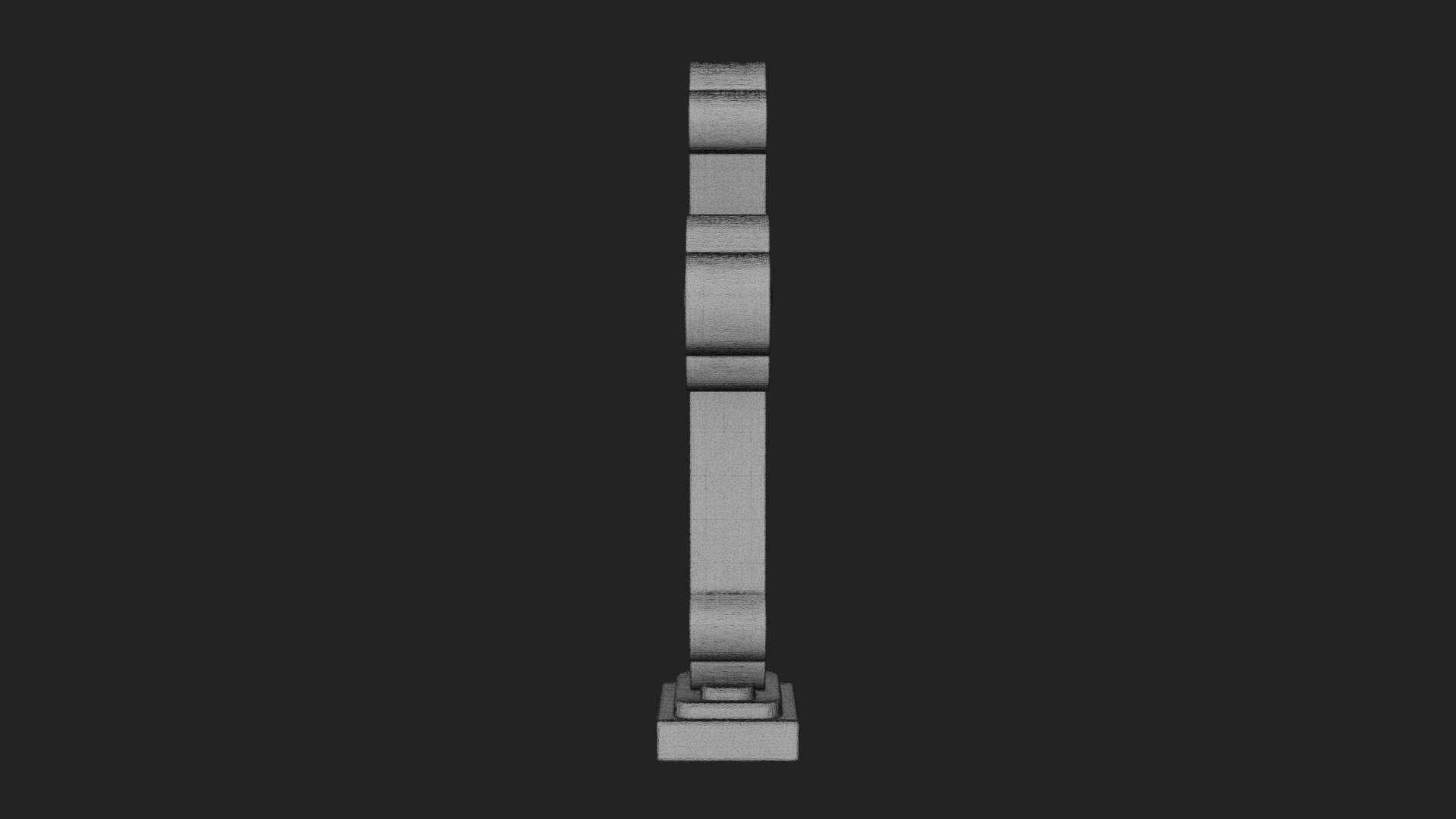 Carved Relief Wall Cross Design 314 3D Print Model 3D Model