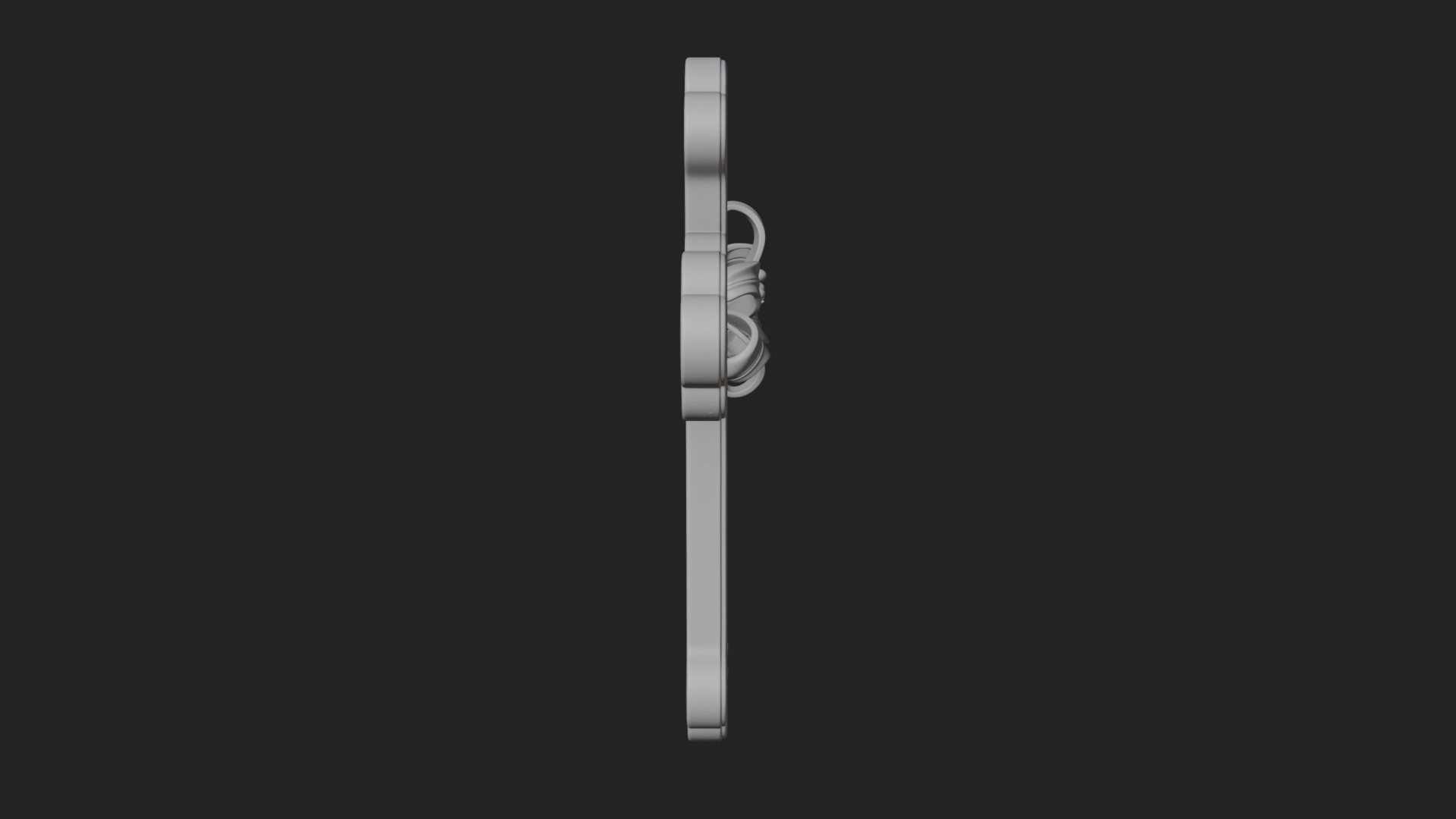 Carved Relief Wall Cross Design 322 3D Print Model 3D Model