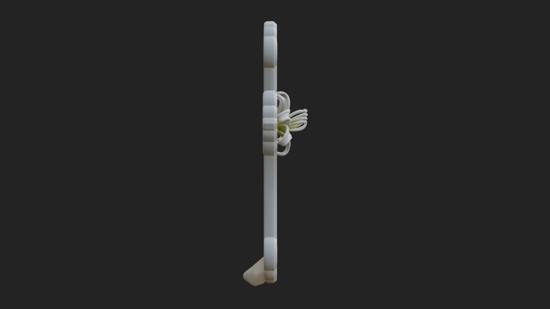 Carved Relief Wall Cross Design 325 3D Print Model 3D Model