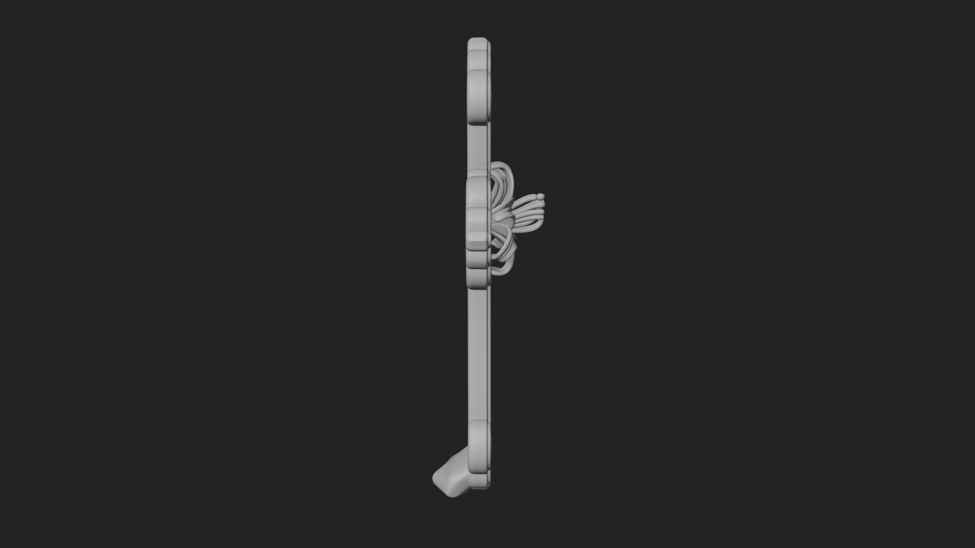 Carved Relief Wall Cross Design 325 3D Print Model 3D Model