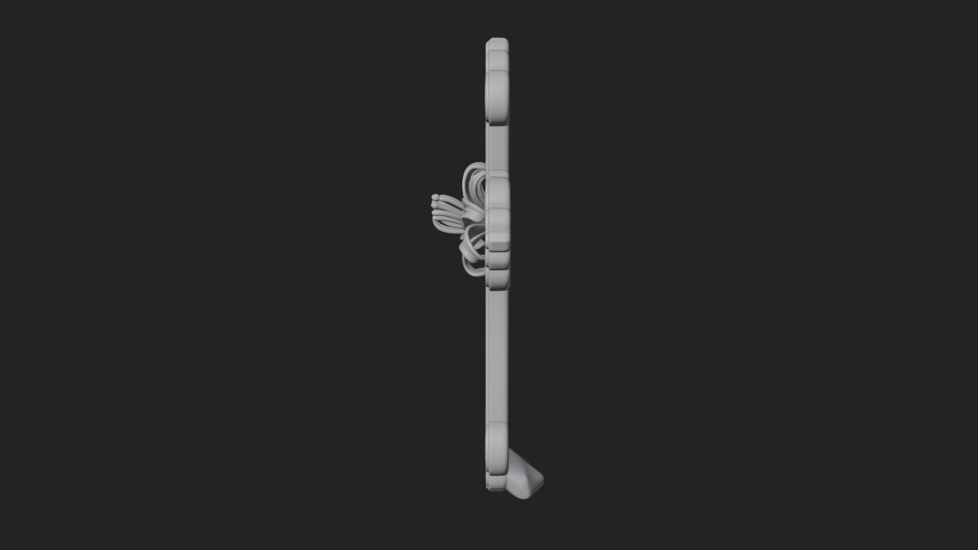 Carved Relief Wall Cross Design 325 3D Print Model 3D Model