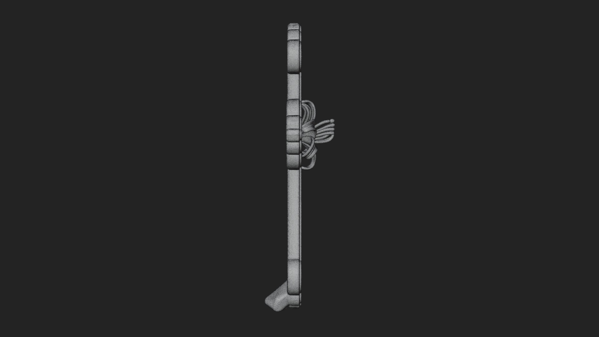 Carved Relief Wall Cross Design 325 3D Print Model 3D Model