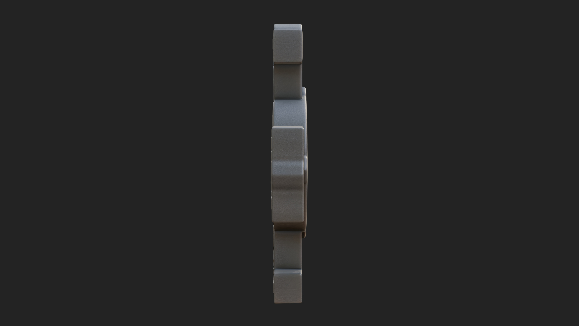 Carved Relief Wall Cross Design 326 3D Print Model 3D Model