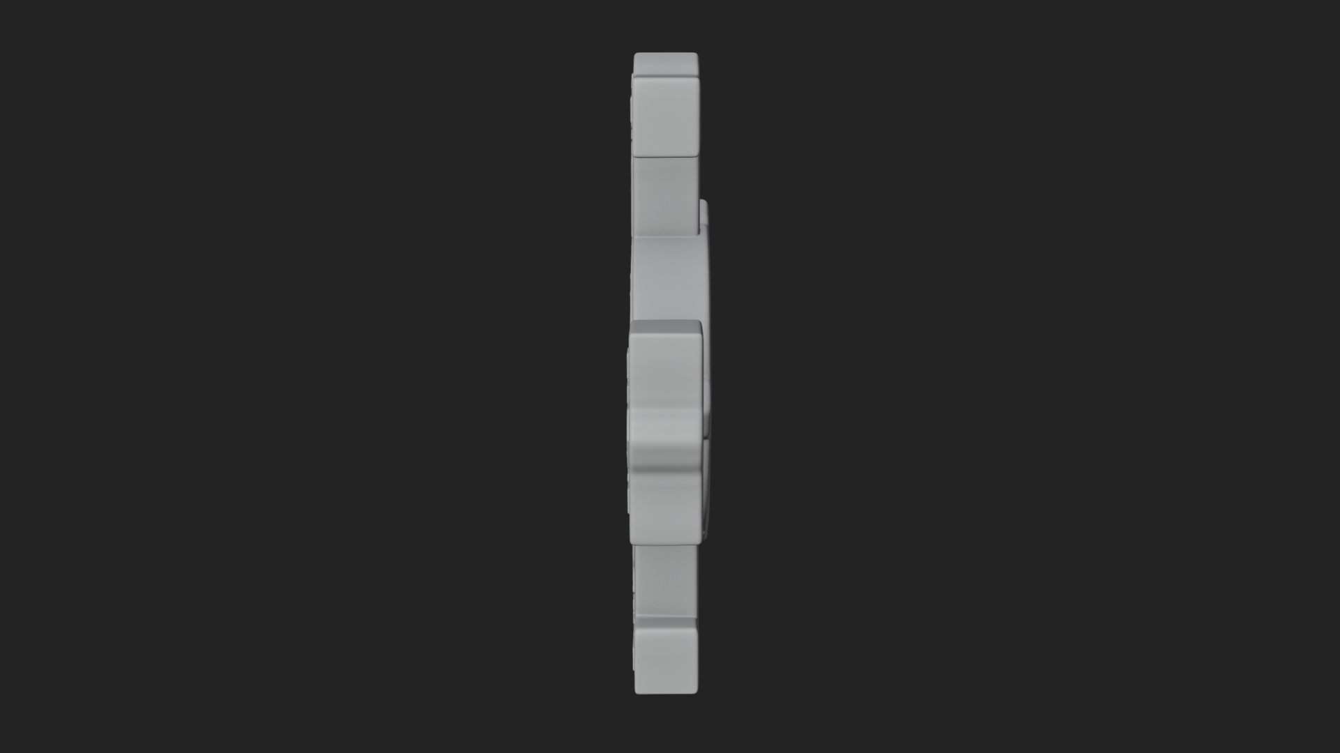 Carved Relief Wall Cross Design 326 3D Print Model 3D Model