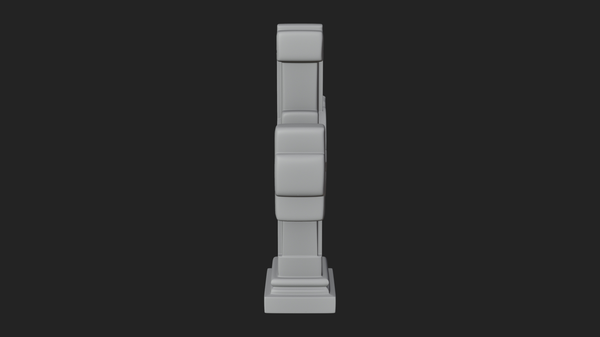 Carved Relief Wall Cross Design 328 3D Print Model 3D Model