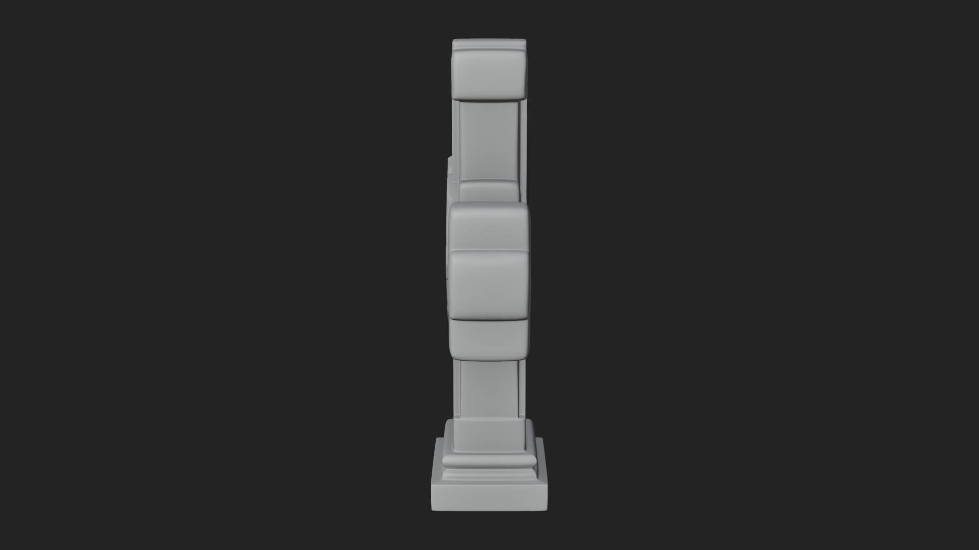Carved Relief Wall Cross Design 328 3D Print Model 3D Model