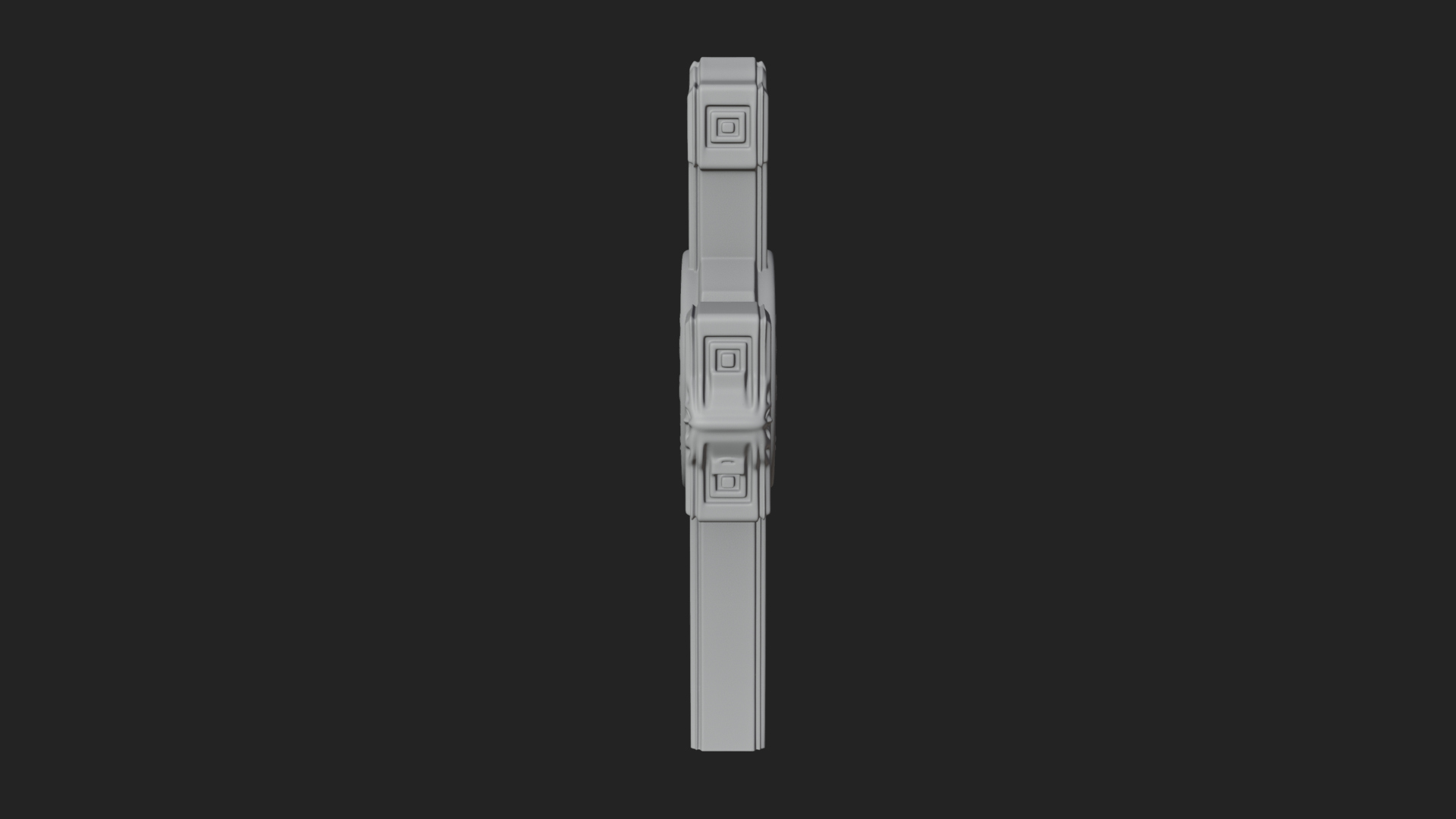 Carved Relief Wall Cross Design 345 3D Print Model 3D Model