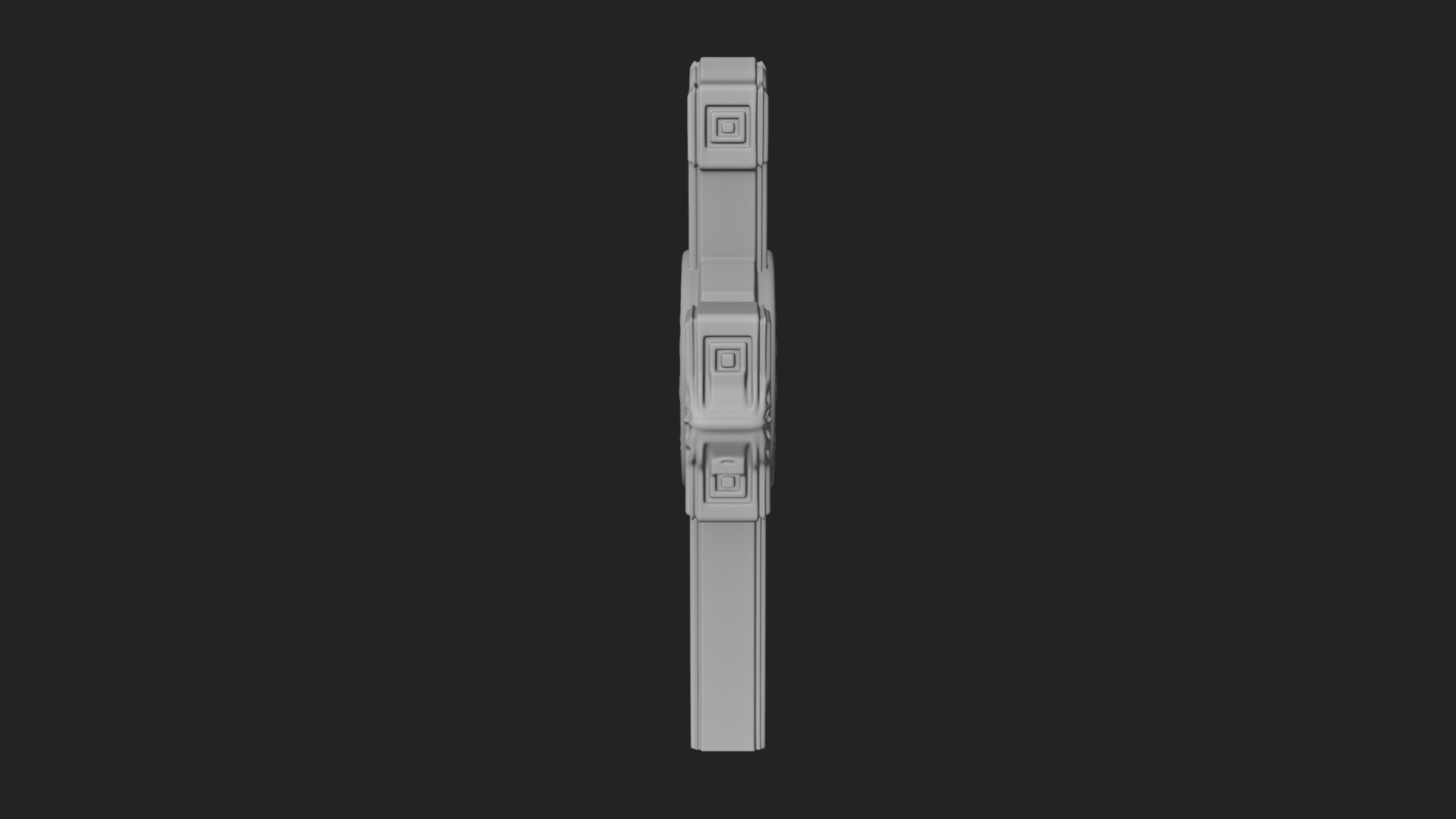 Carved Relief Wall Cross Design 345 3D Print Model 3D Model