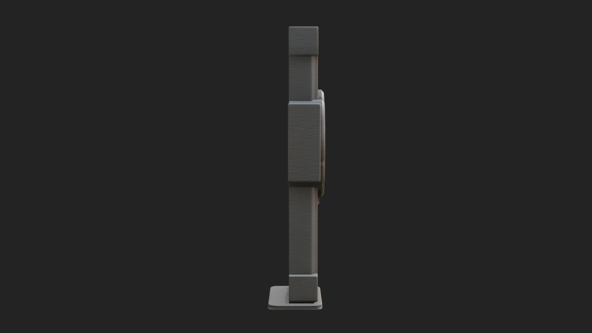 Carved Relief Wall Cross Design 347 3D Print Model 3D Model