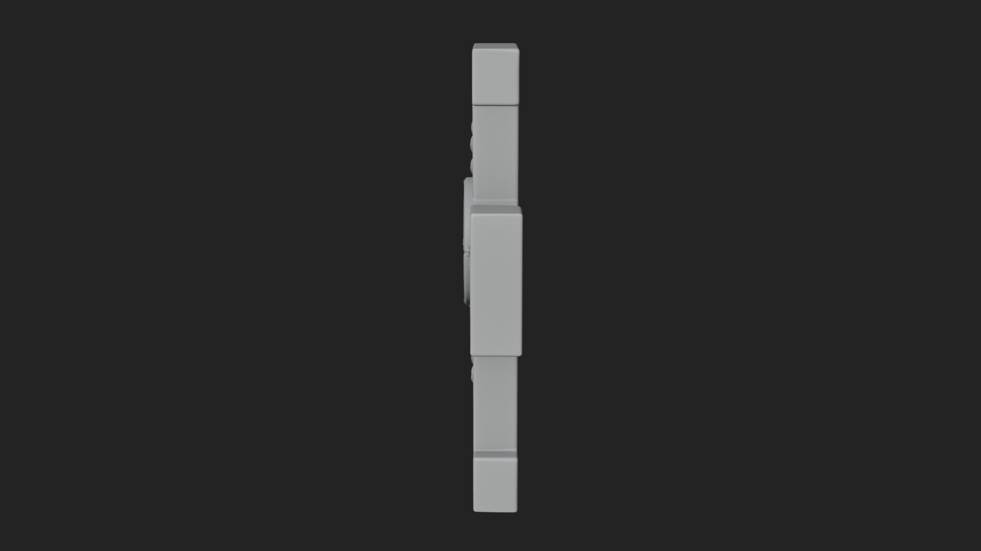 Carved Relief Wall Cross Design 348 3D Print Model 3D Model