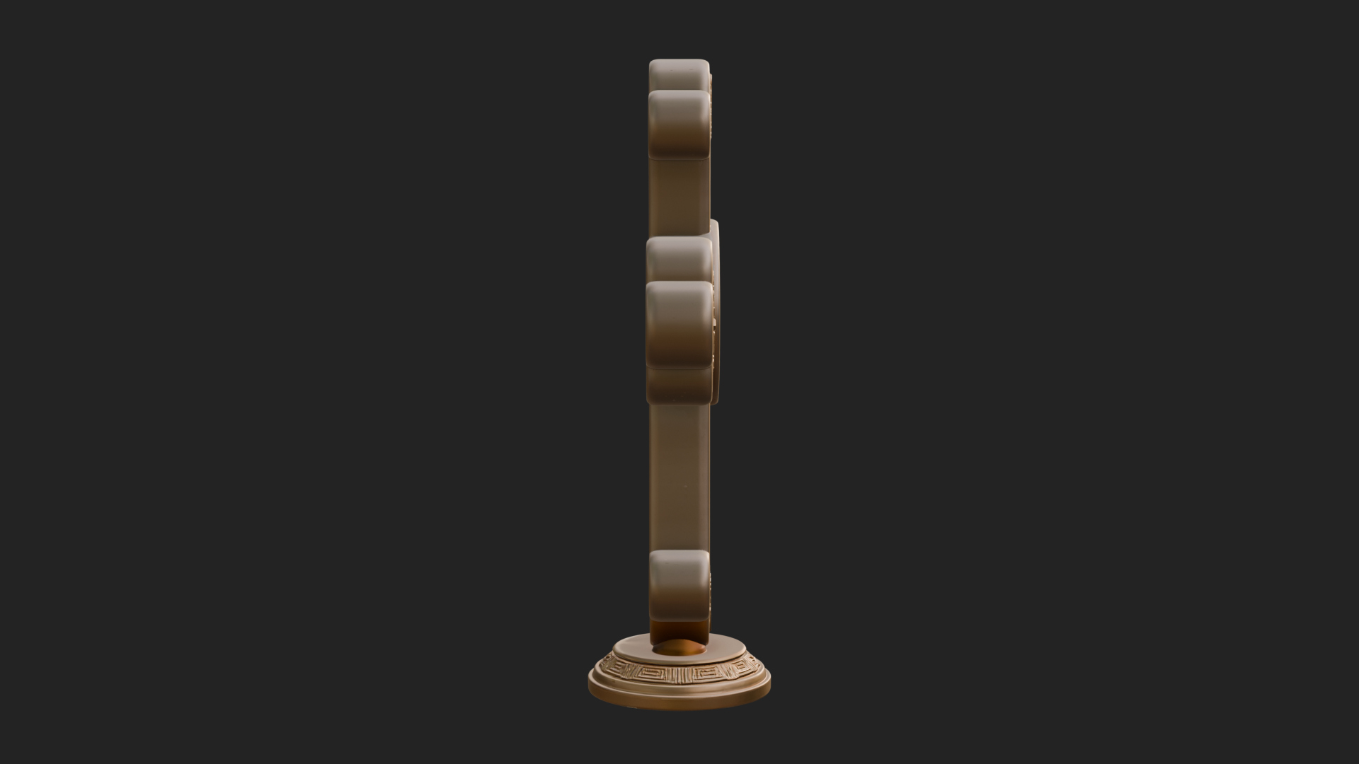Carved Relief Wall Cross Design 349 3D Print Model 3D Model